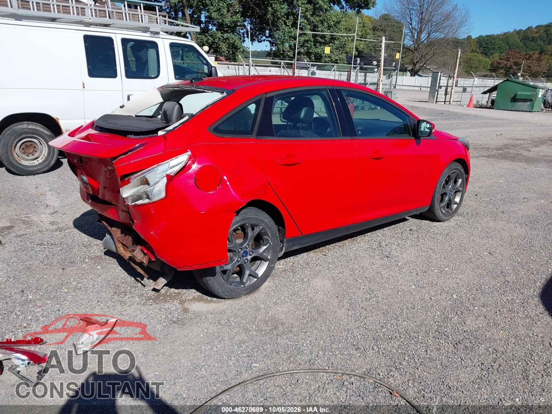 FORD FOCUS 2013 - 1FADP3F2XDL336823