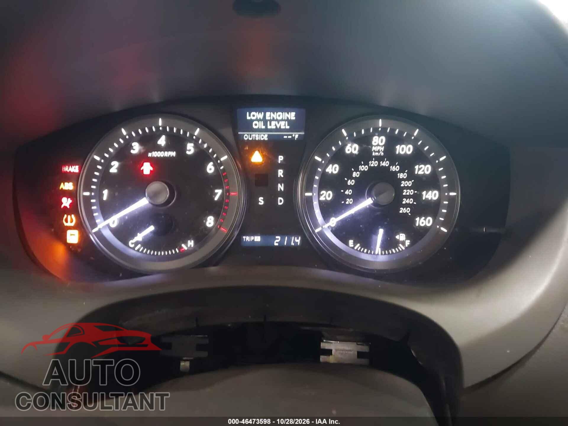 LEXUS ES 350 2011 - JTHBK1EG4B2431817
