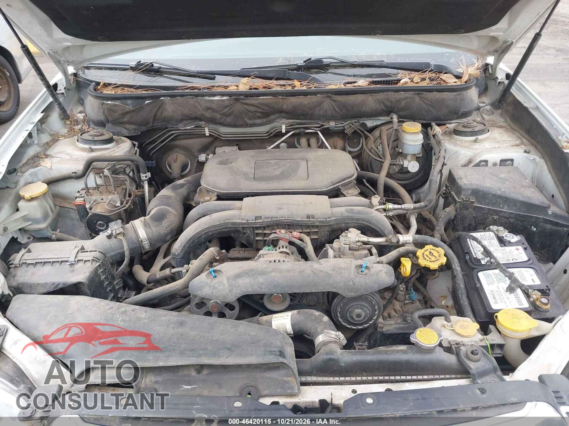 SUBARU OUTBACK 2012 - 4S4BRBKCXC3203994