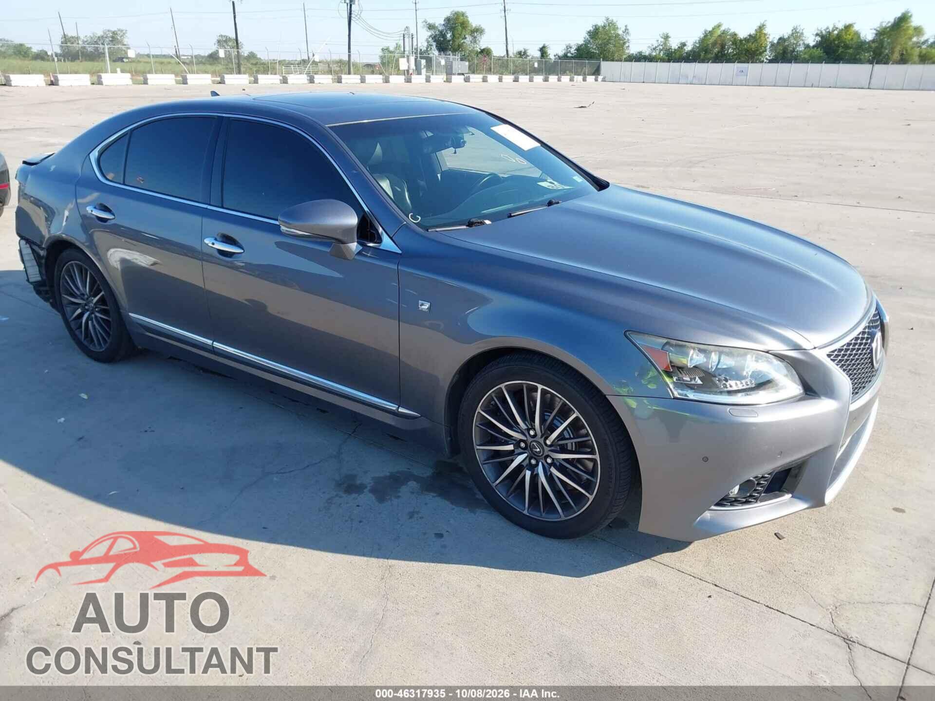 LEXUS LS 460 2013 - JTHBL5EF5D5117638
