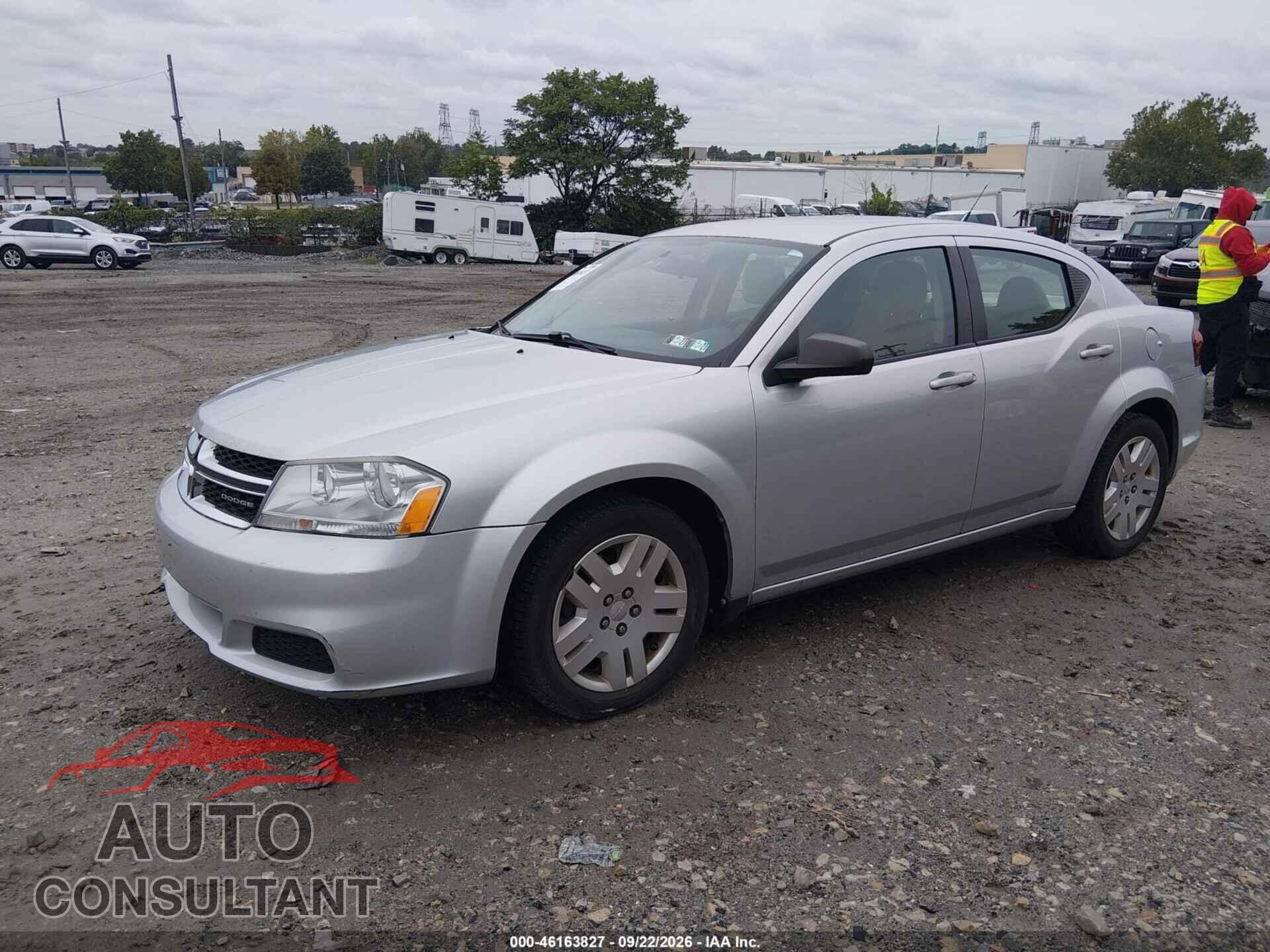 DODGE AVENGER 2011 - 1B3BD4FB4BN546417