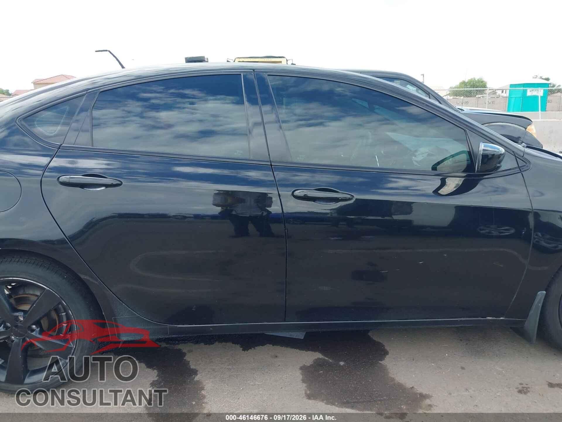 DODGE DART 2015 - 1C3CDFBB1FD200443