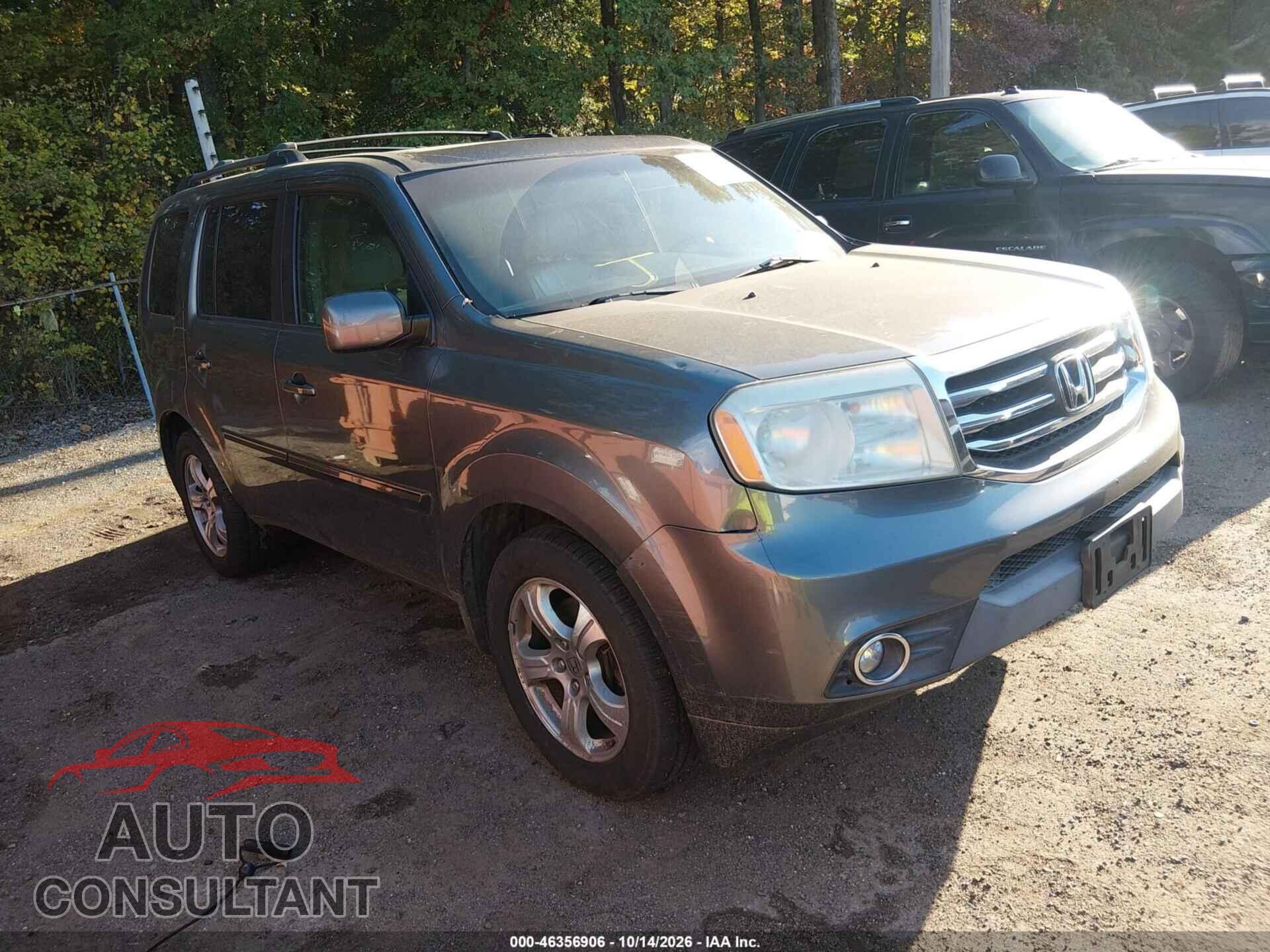 HONDA PILOT 2012 - 5FNYF4H55CB019948