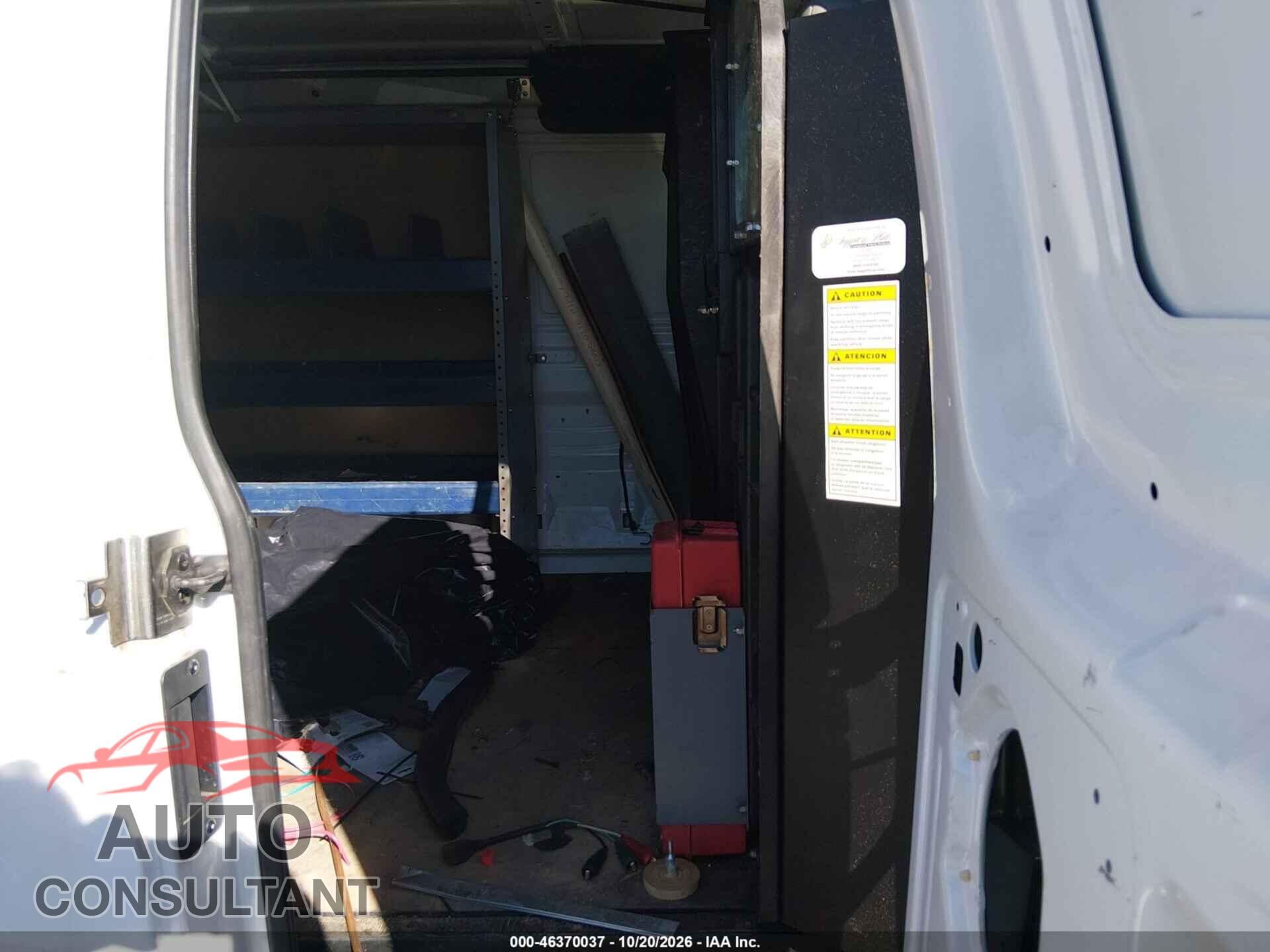 FORD E-250 2012 - 1FTNE2EL6CDA96316