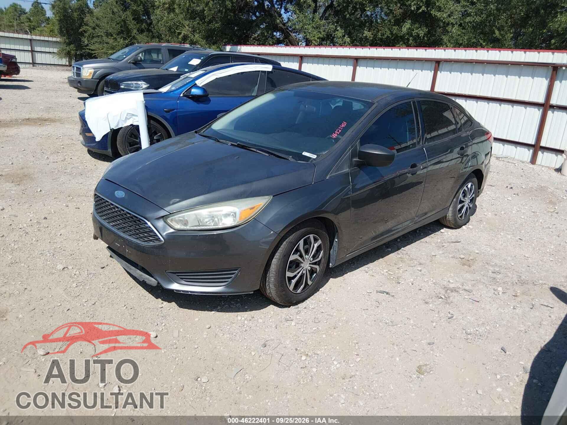 FORD FOCUS 2017 - 1FADP3E28HL253902
