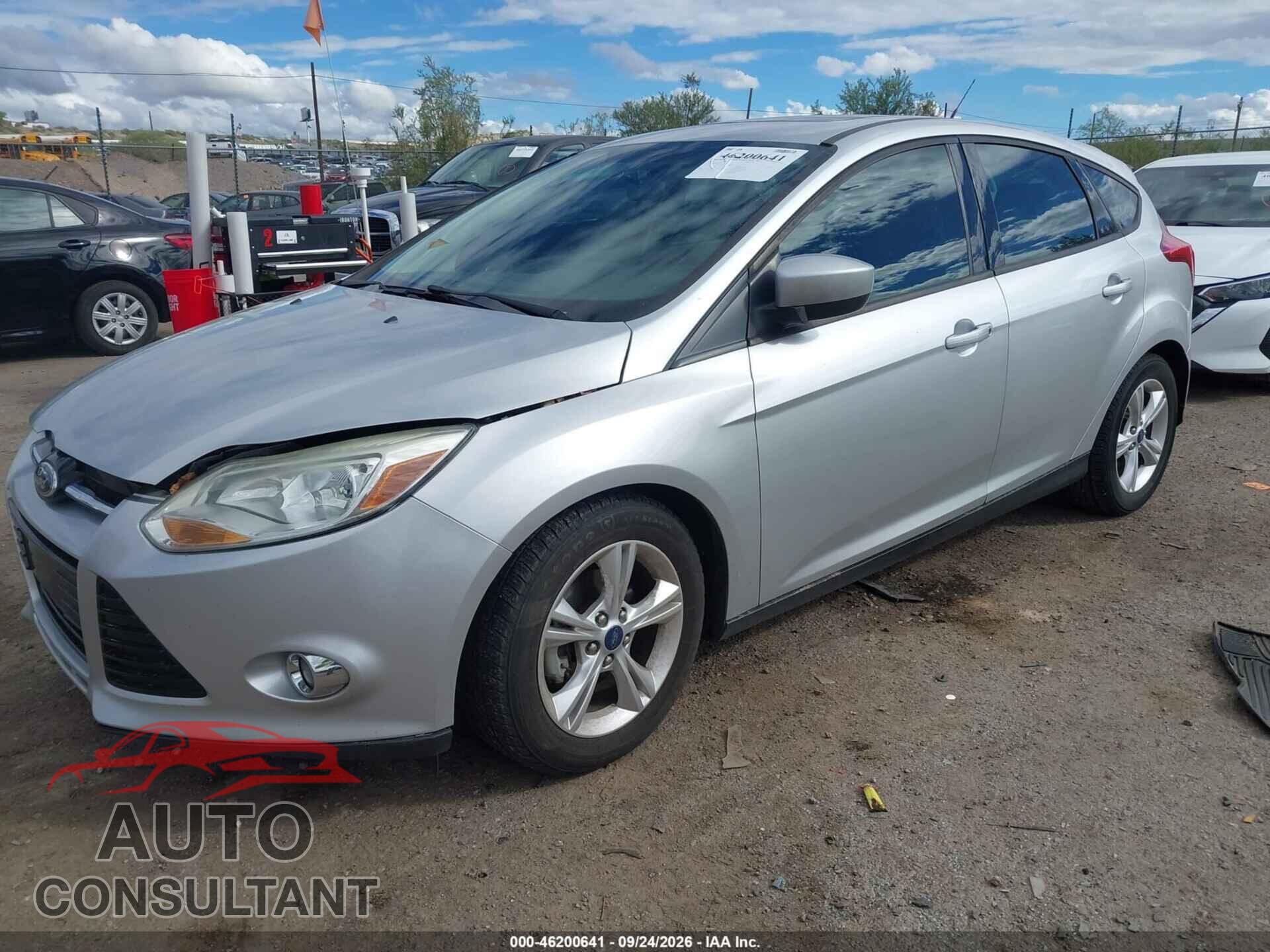 FORD FOCUS 2012 - 1FAHP3K28CL467237