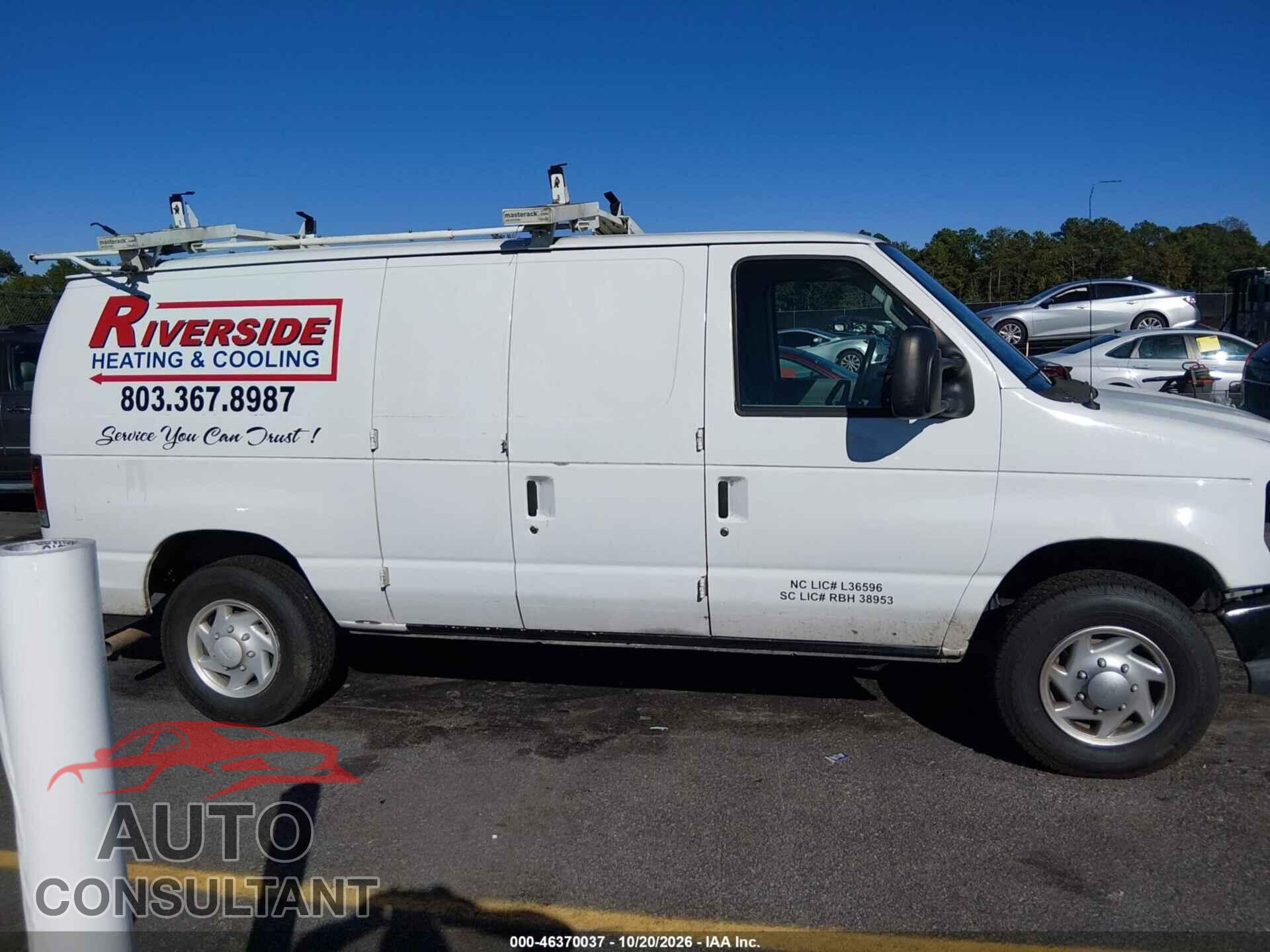FORD E-250 2012 - 1FTNE2EL6CDA96316