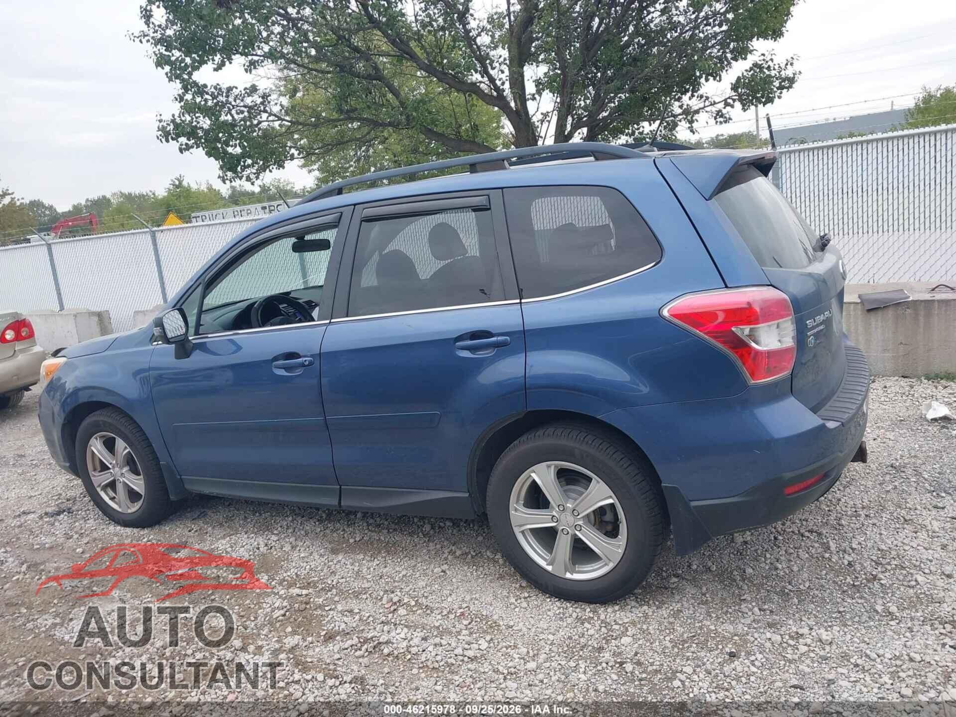 SUBARU FORESTER 2014 - JF2SJAMC3EH483641