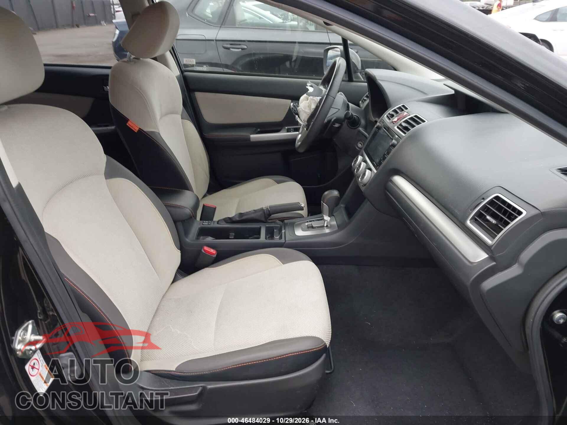 SUBARU CROSSTREK 2016 - JF2GPADC9GH339308