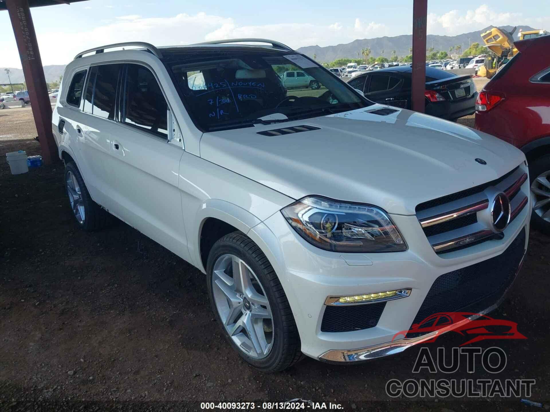 MERCEDES-BENZ GL 550 2016 - 4JGDF7DE9GA685646