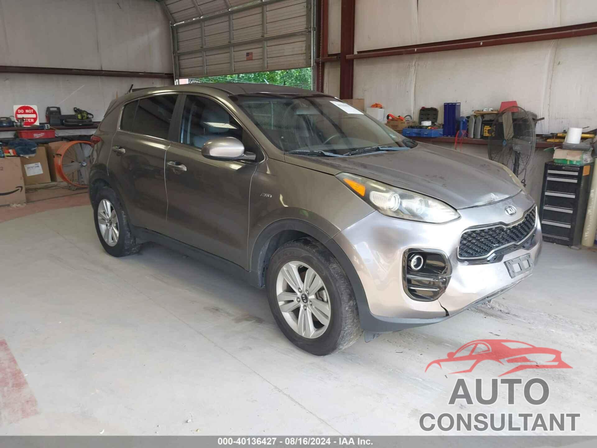 KIA SPORTAGE 2017 - KNDPMCAC7H7167021