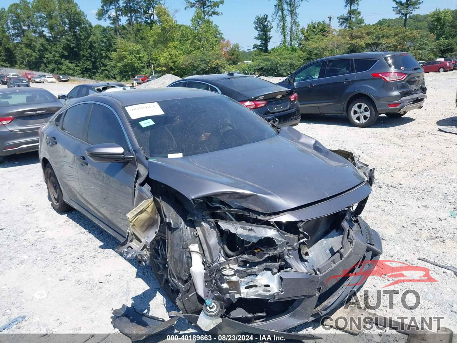 HONDA CIVIC 2018 - 2HGFC2F5XJH602354