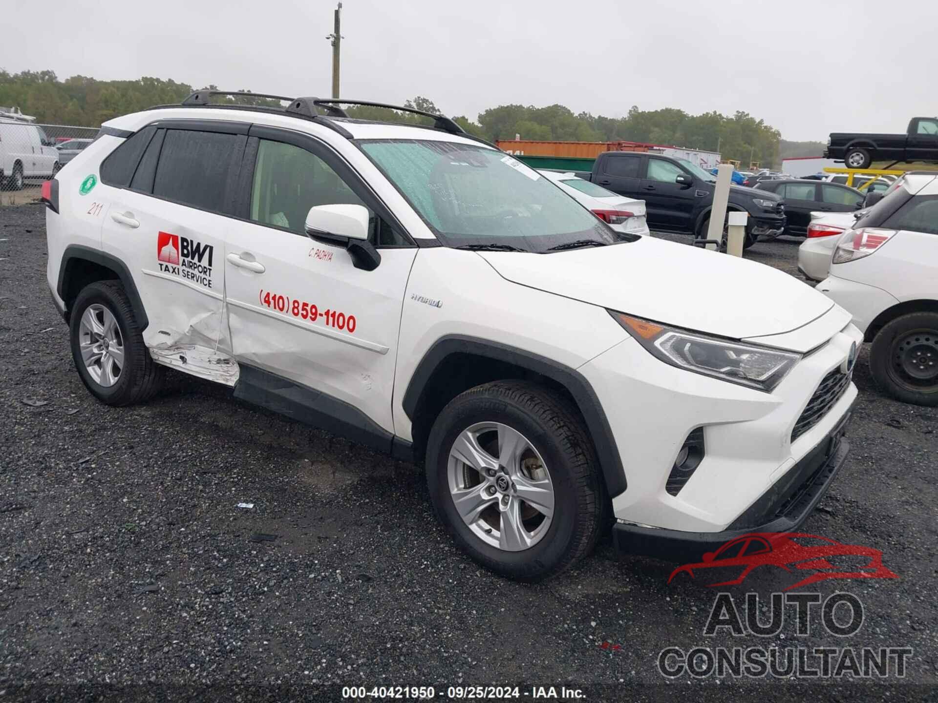 TOYOTA RAV4 HYBRID 2021 - JTMR6RFV0MD011625