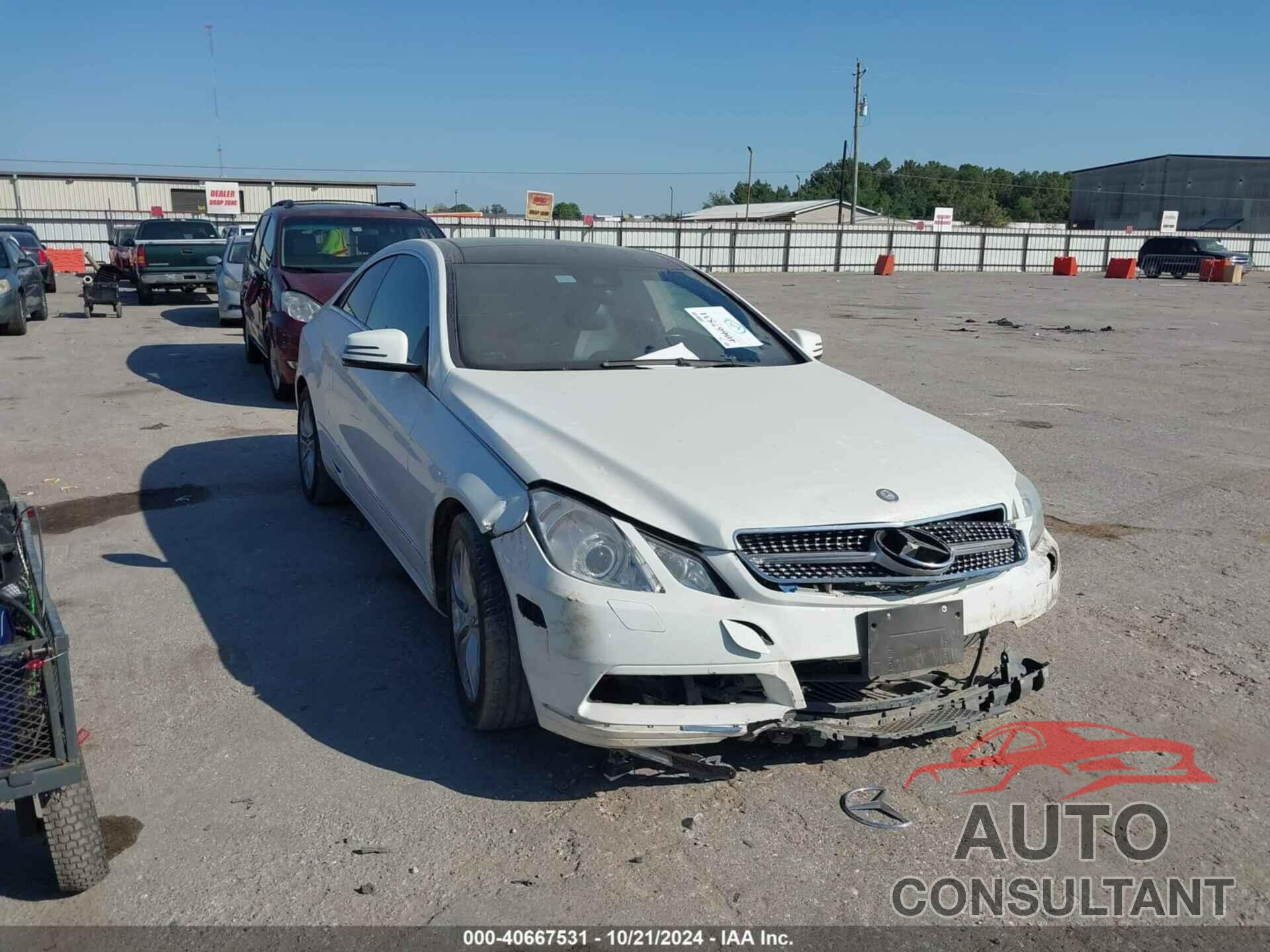 MERCEDES-BENZ E 350 2010 - WDDKJ5GB4AF036627