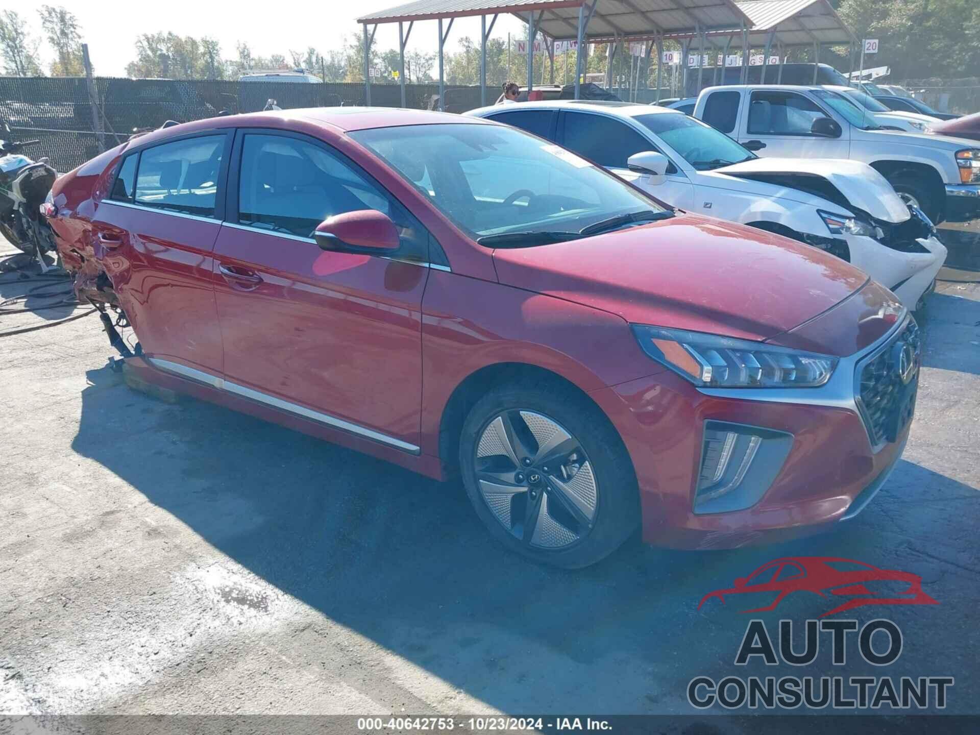 HYUNDAI IONIQ HYBRID 2022 - KMHC85LC8NU273577