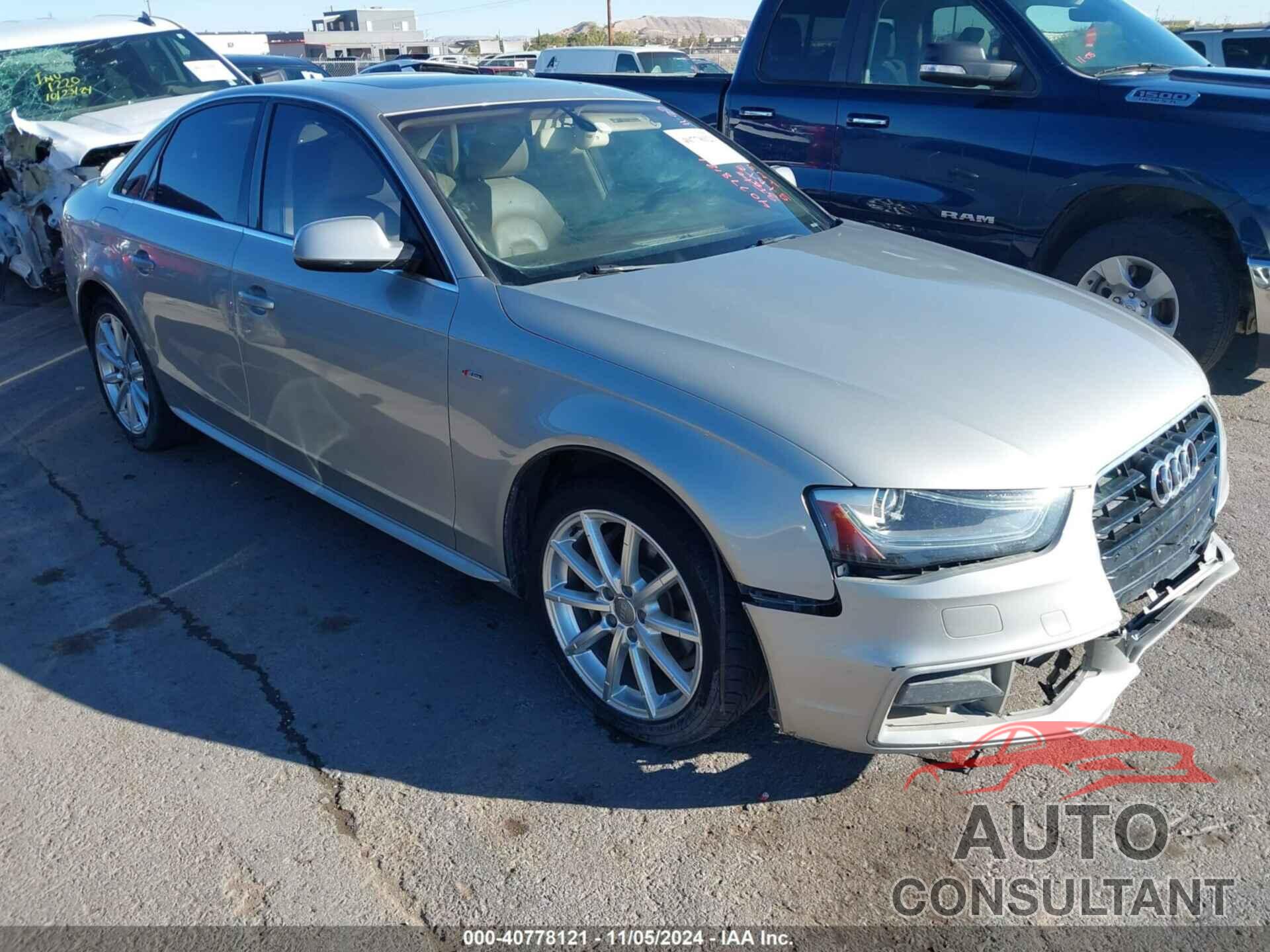 AUDI A4 2014 - WAUEFAFL5EN021719