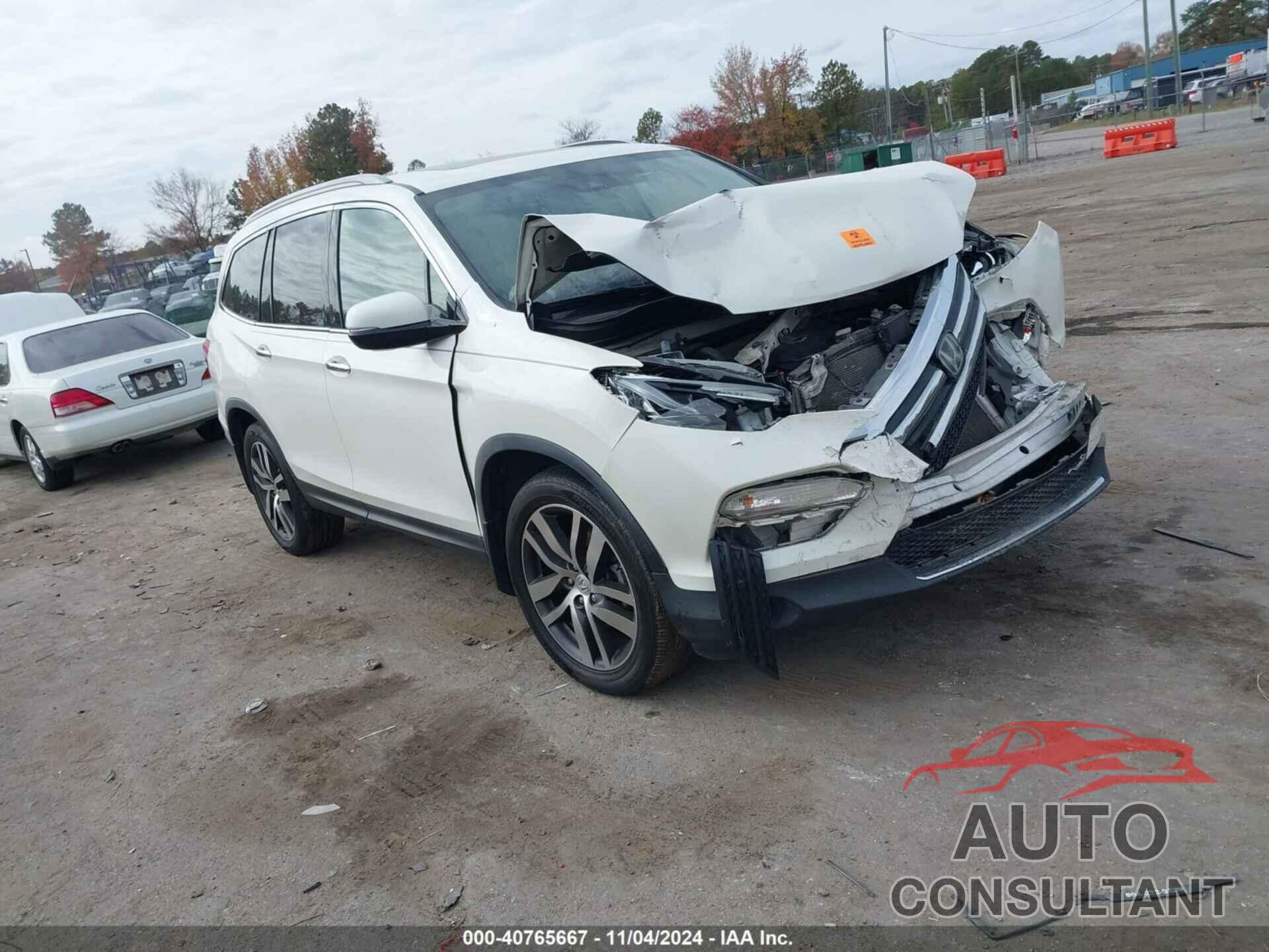 HONDA PILOT 2017 - 5FNYF6H01HB019436