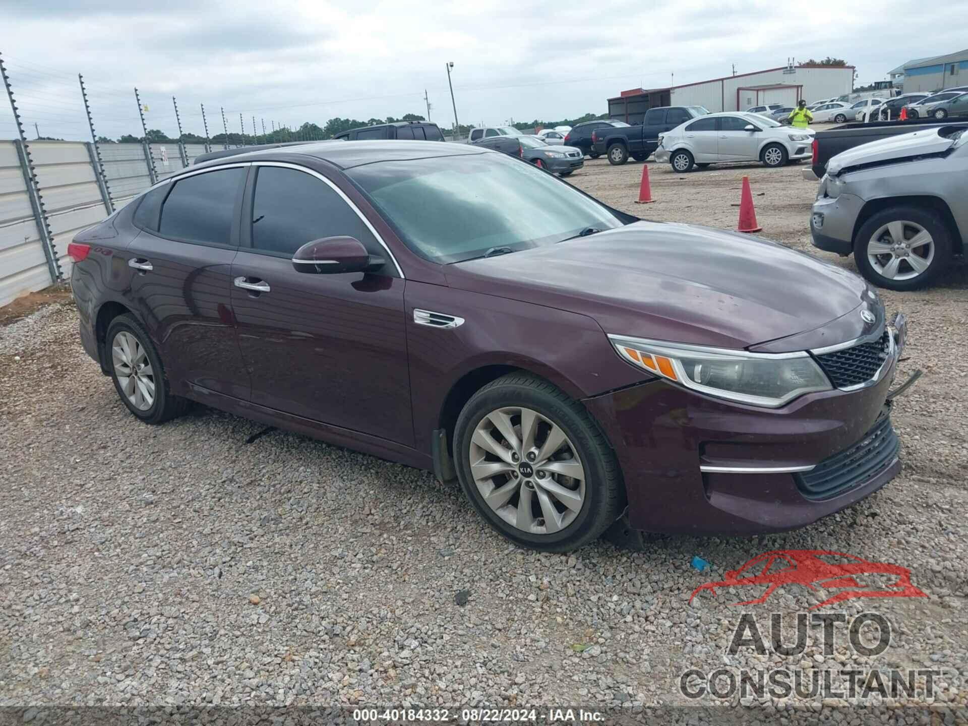 KIA OPTIMA 2018 - 5XXGT4L33JG252098