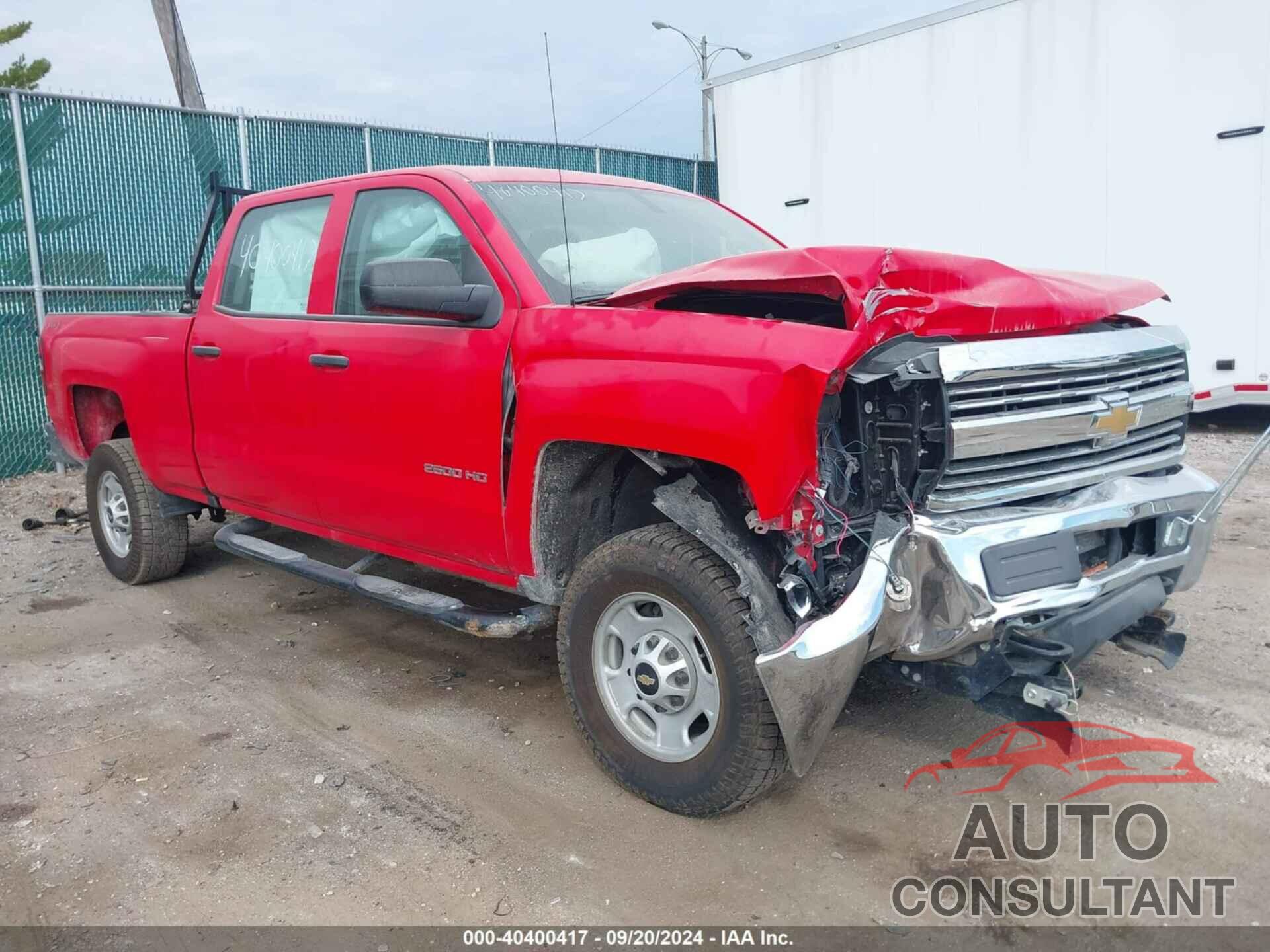 CHEVROLET SILVERADO 2500HD 2018 - 1GC1KUEGXJF102075