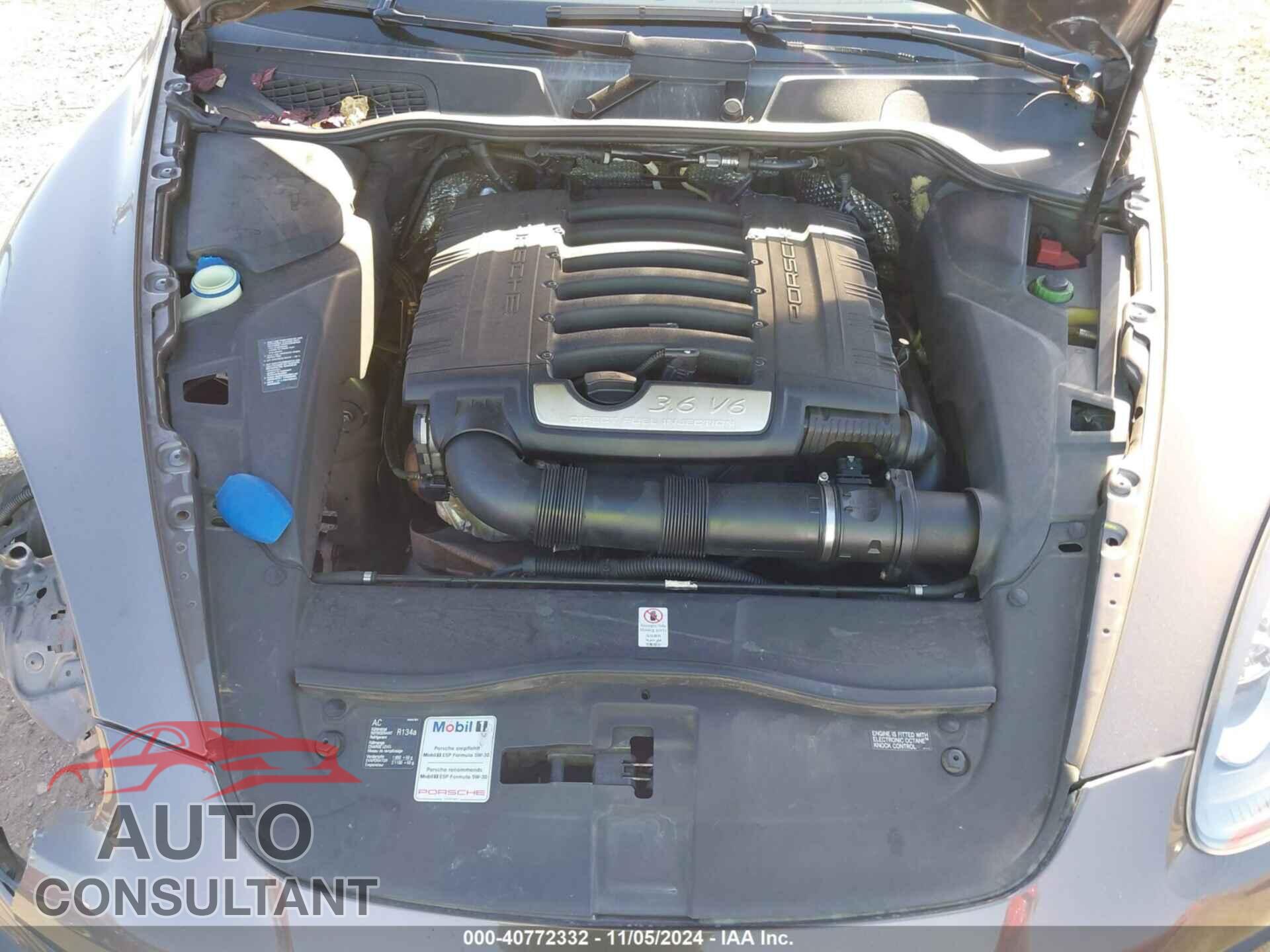 PORSCHE CAYENNE 2011 - WP1AA2A29BLA09423
