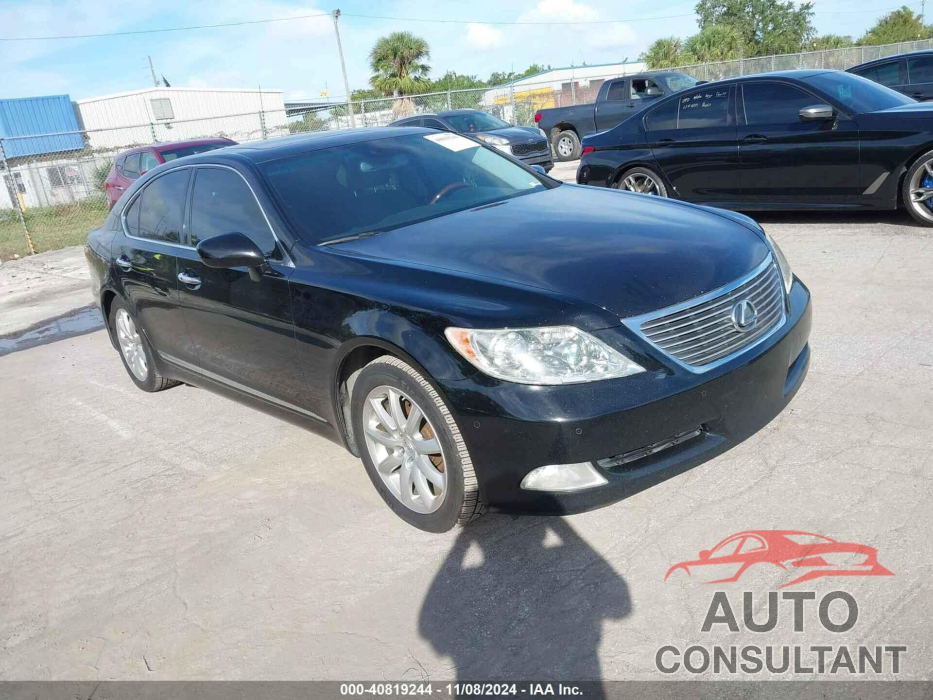 LEXUS LS 460 2009 - JTHCL46F195004547