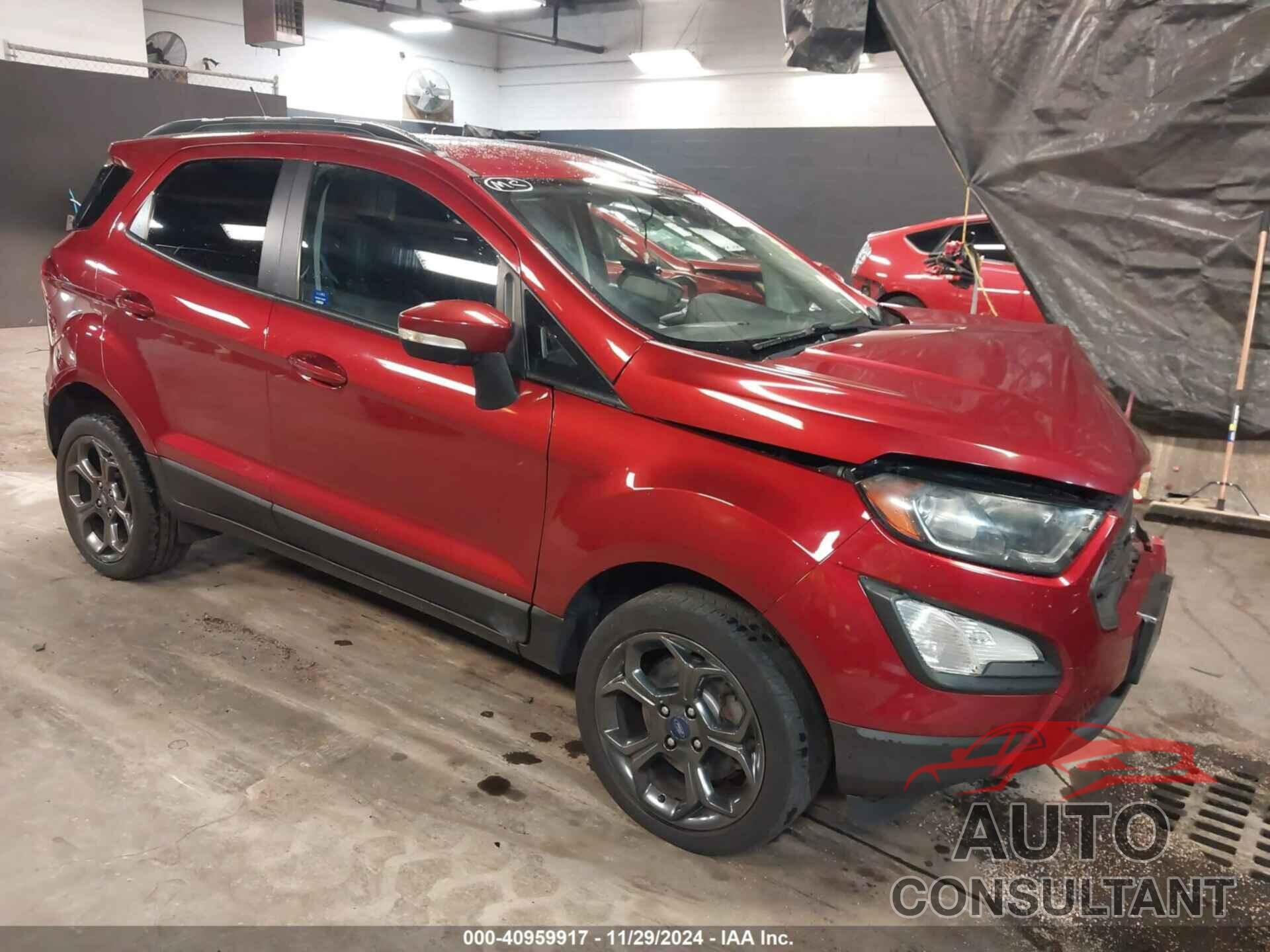 FORD ECOSPORT 2018 - MAJ6P1CL9JC182109