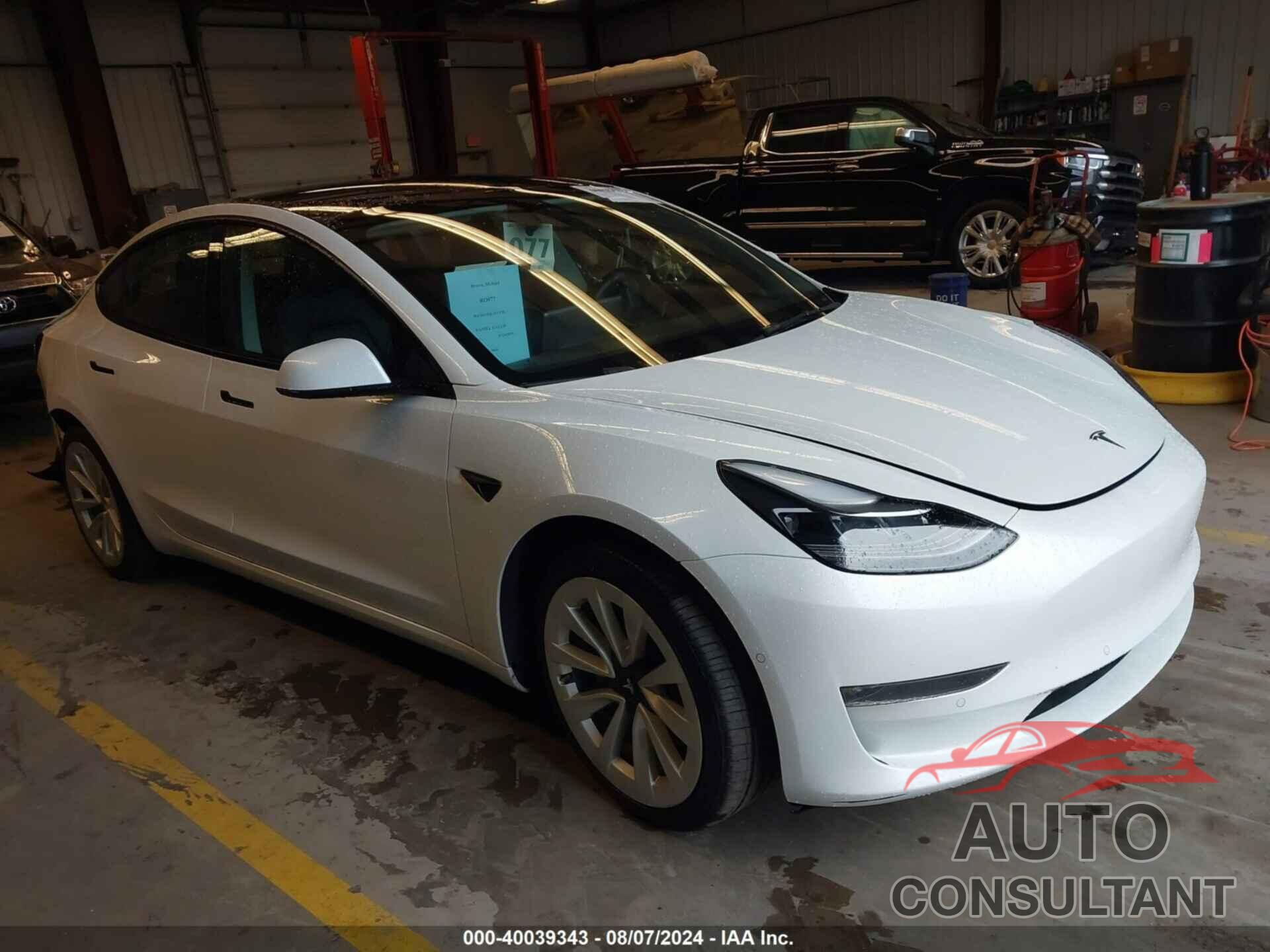 TESLA MODEL 3 2022 - 5YJ3E1EB9NF118135