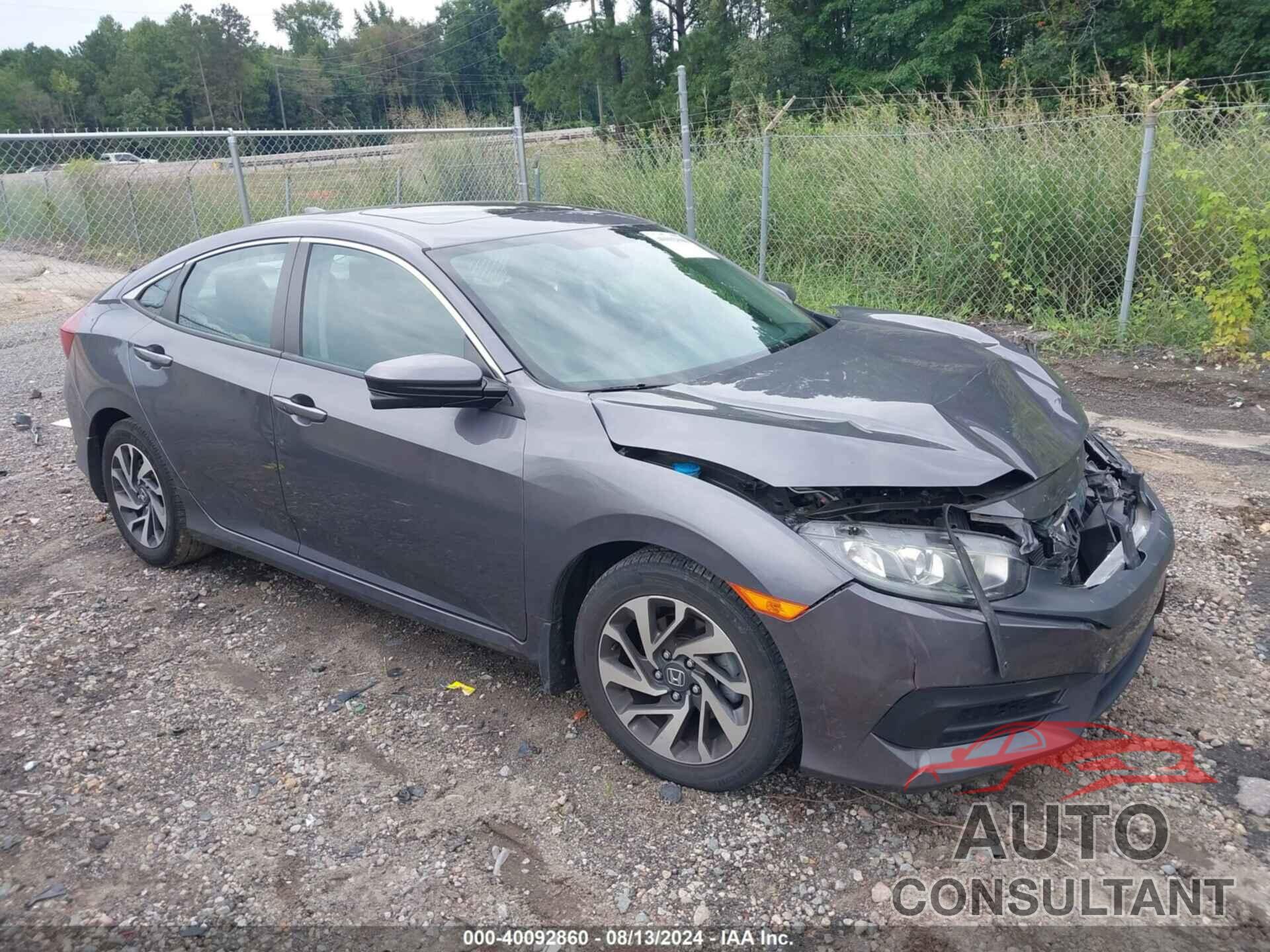 HONDA CIVIC 2018 - 2HGFC2F74JH503045
