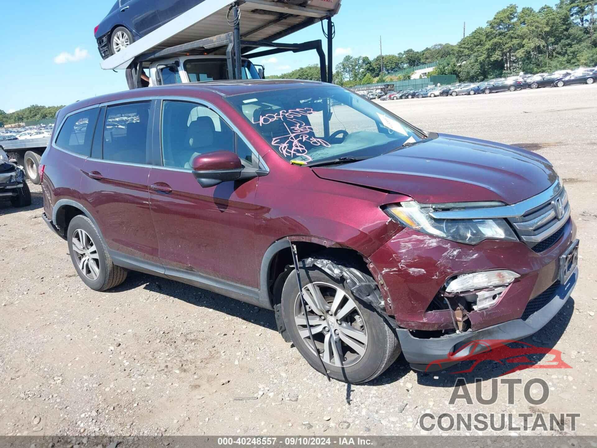 HONDA PILOT 2018 - 5FNYF6H76JB049938