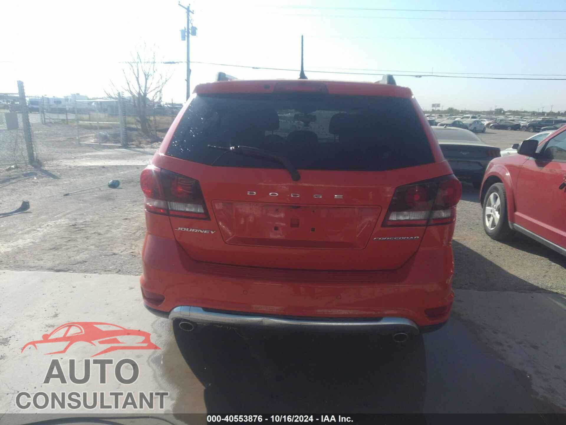 DODGE JOURNEY 2017 - 3C4PDCGG9HT684584