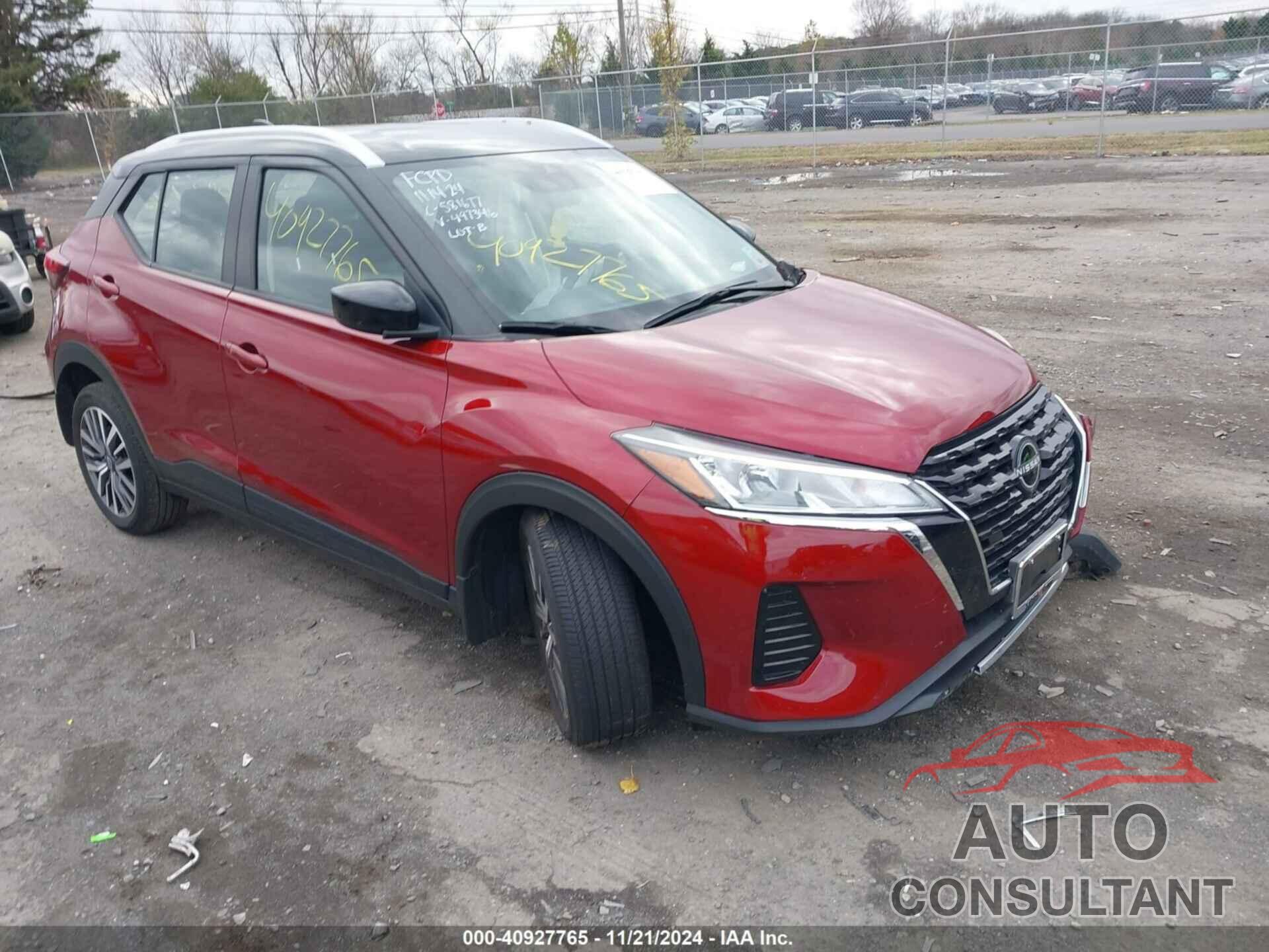 NISSAN KICKS 2022 - 3N1CP5CV5NL497346