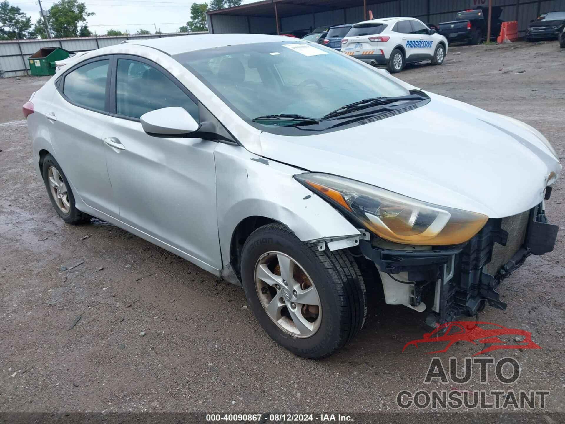 HYUNDAI ELANTRA 2015 - 5NPDH4AE0FH564061