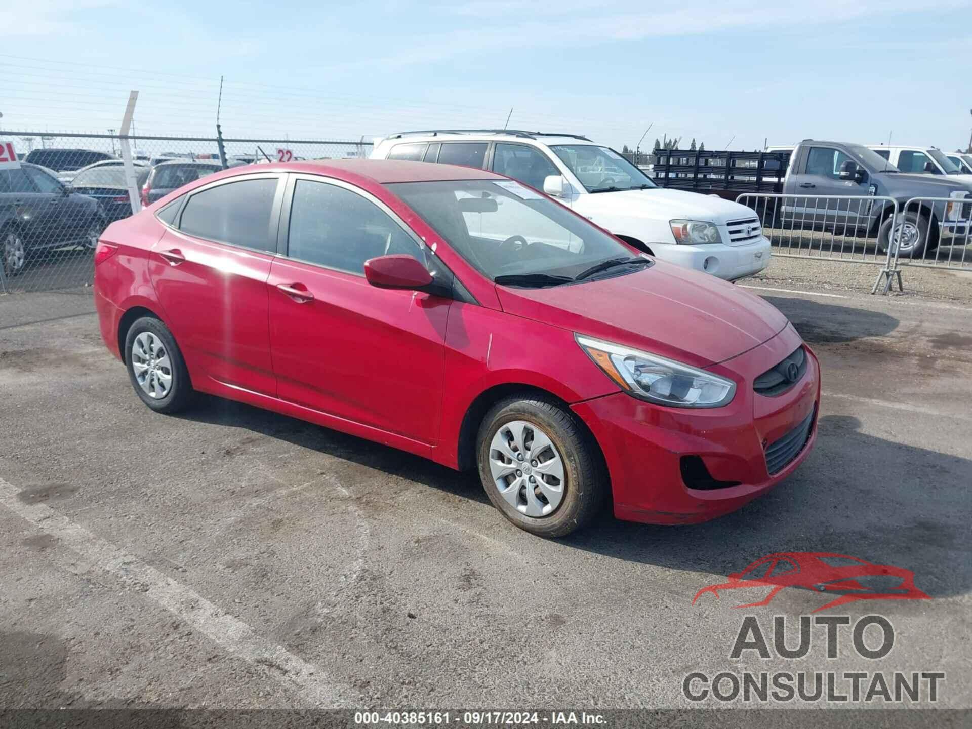 HYUNDAI ACCENT 2016 - KMHCT4AE8GU065330