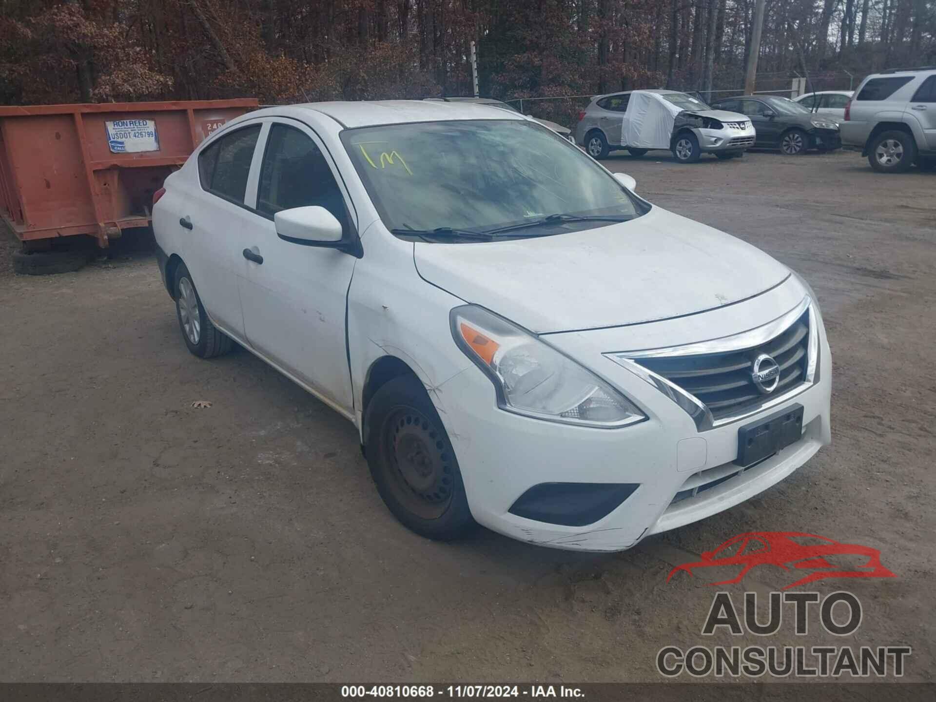 NISSAN VERSA 2016 - 3N1CN7AP8GL881503