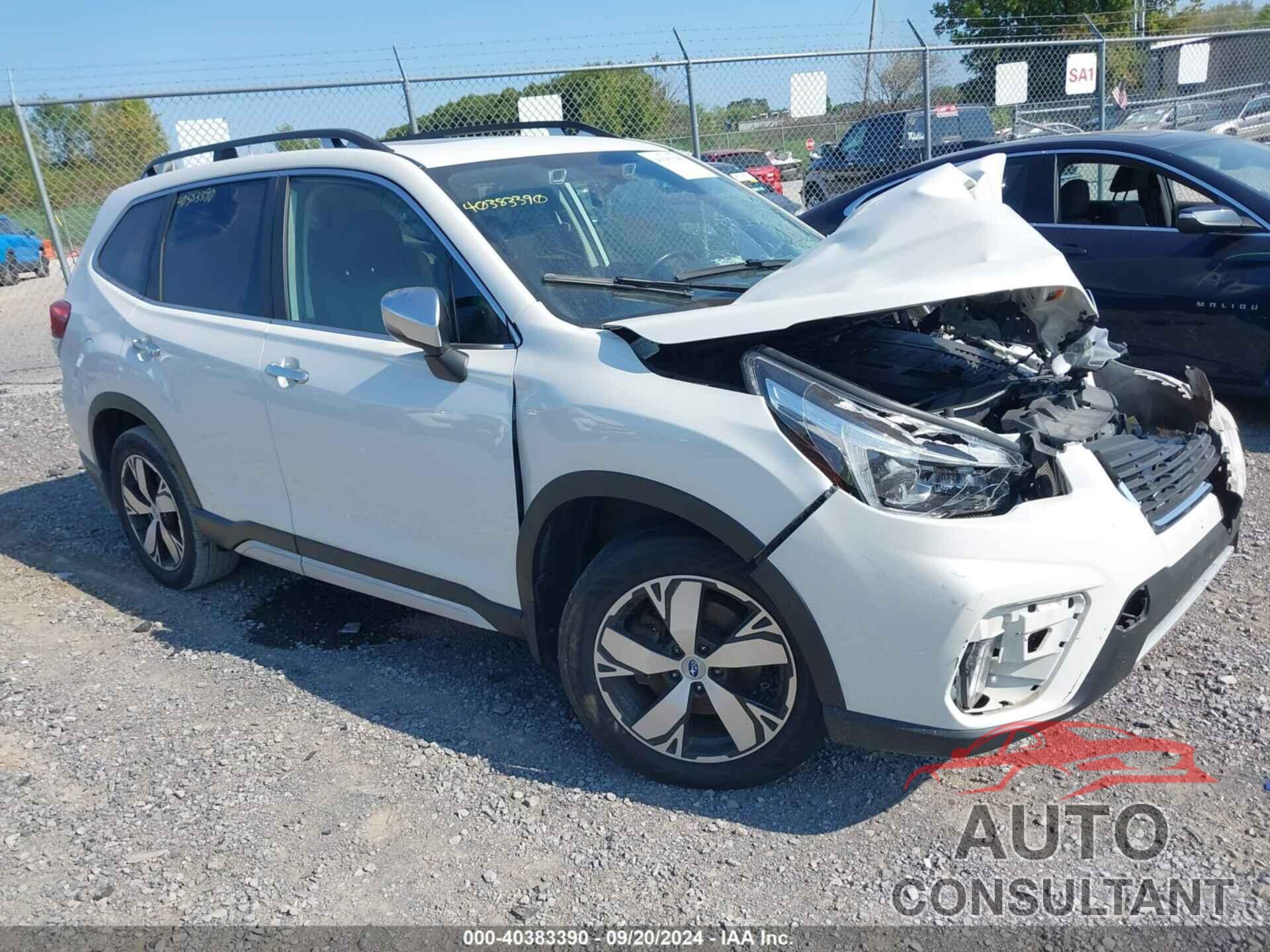 SUBARU FORESTER 2019 - JF2SKAWC7KH498021
