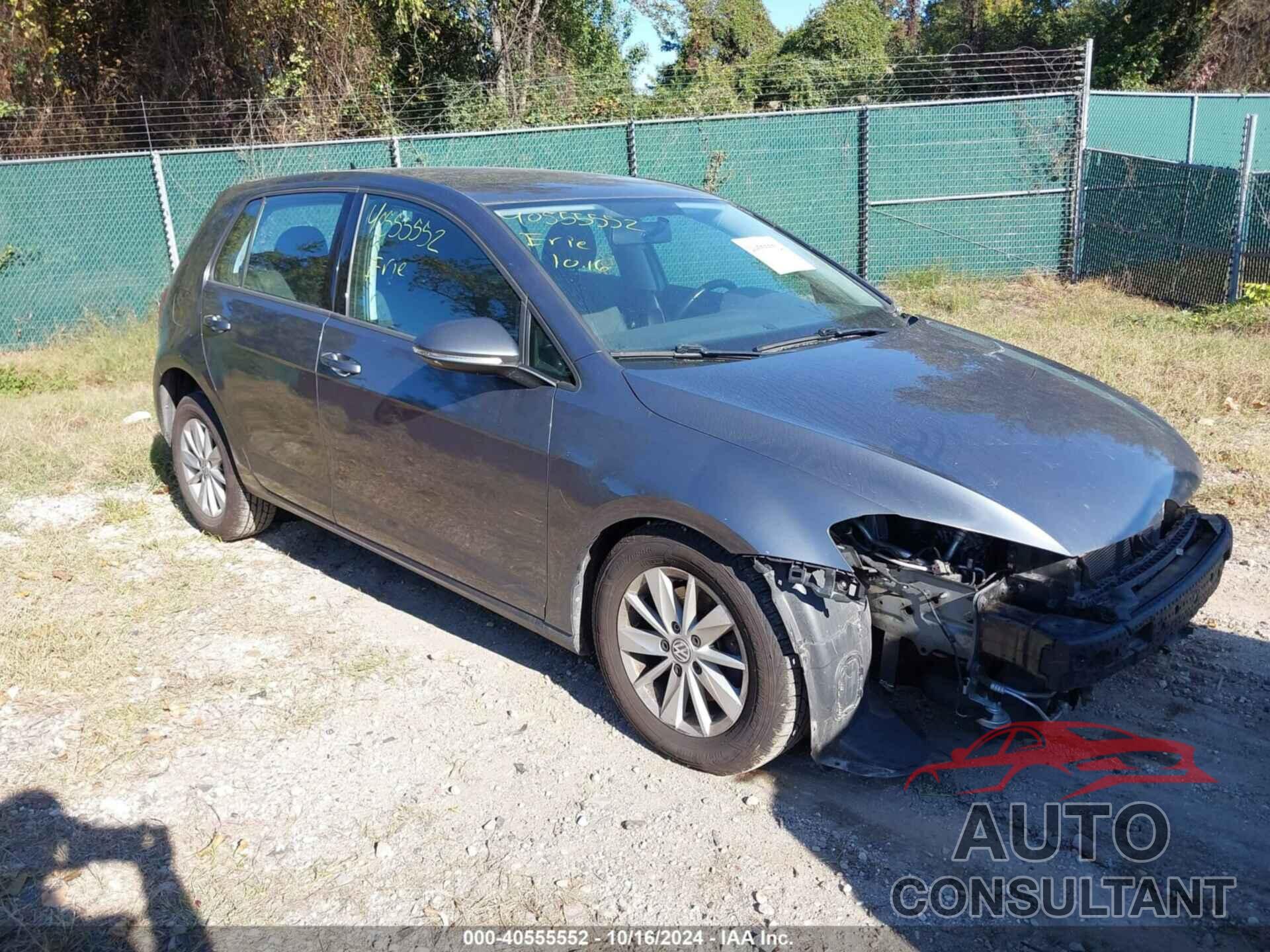 VOLKSWAGEN GOLF 2017 - 3VW117AU4HM069131