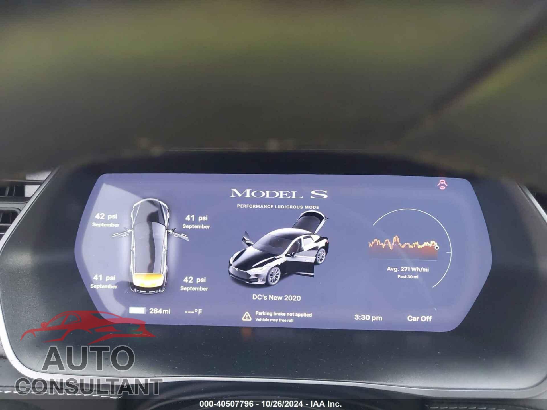 TESLA MODEL S 2020 - 5YJSA1E43LF358982