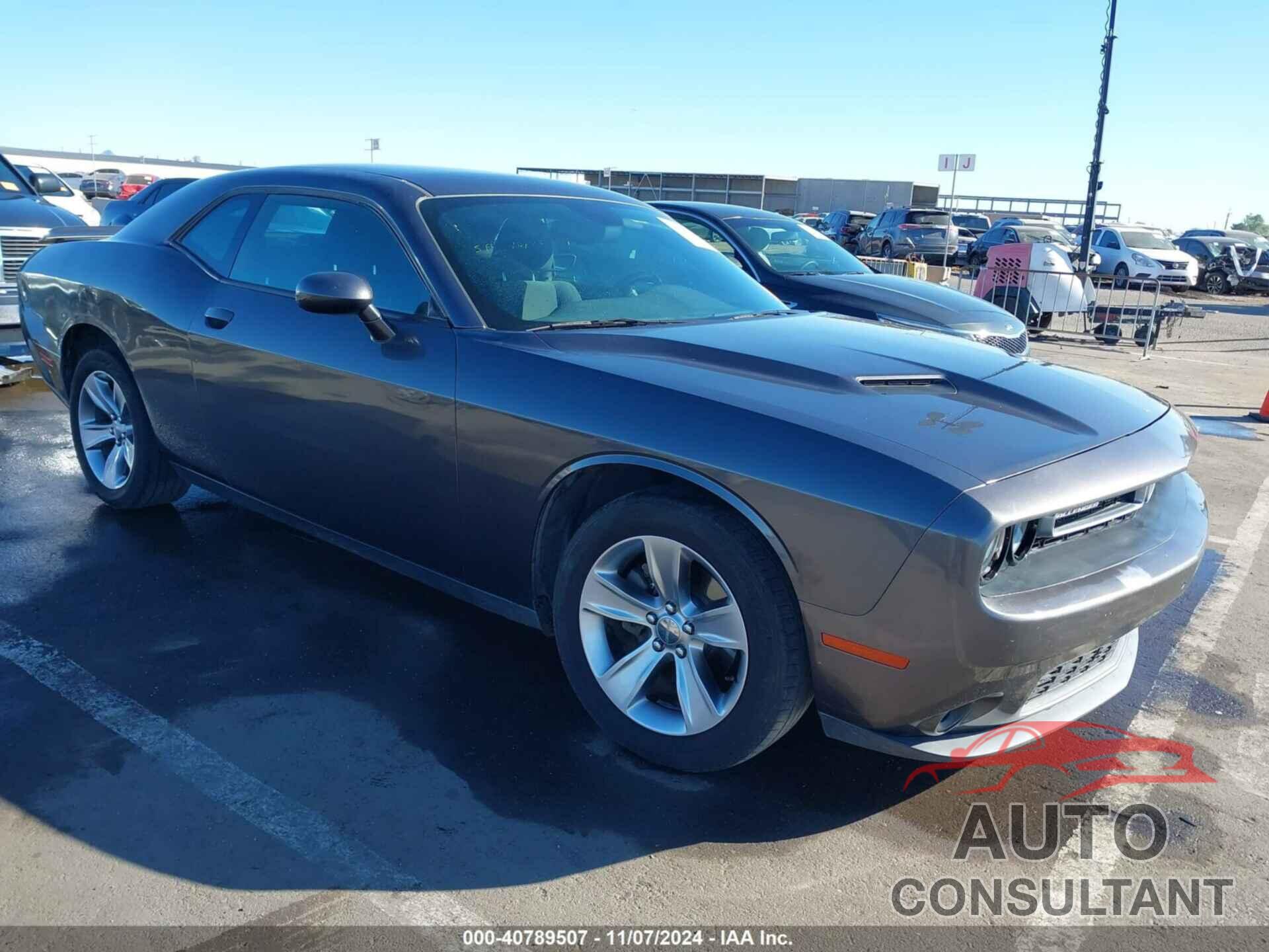 DODGE CHALLENGER 2016 - 2C3CDZAG3GH349472