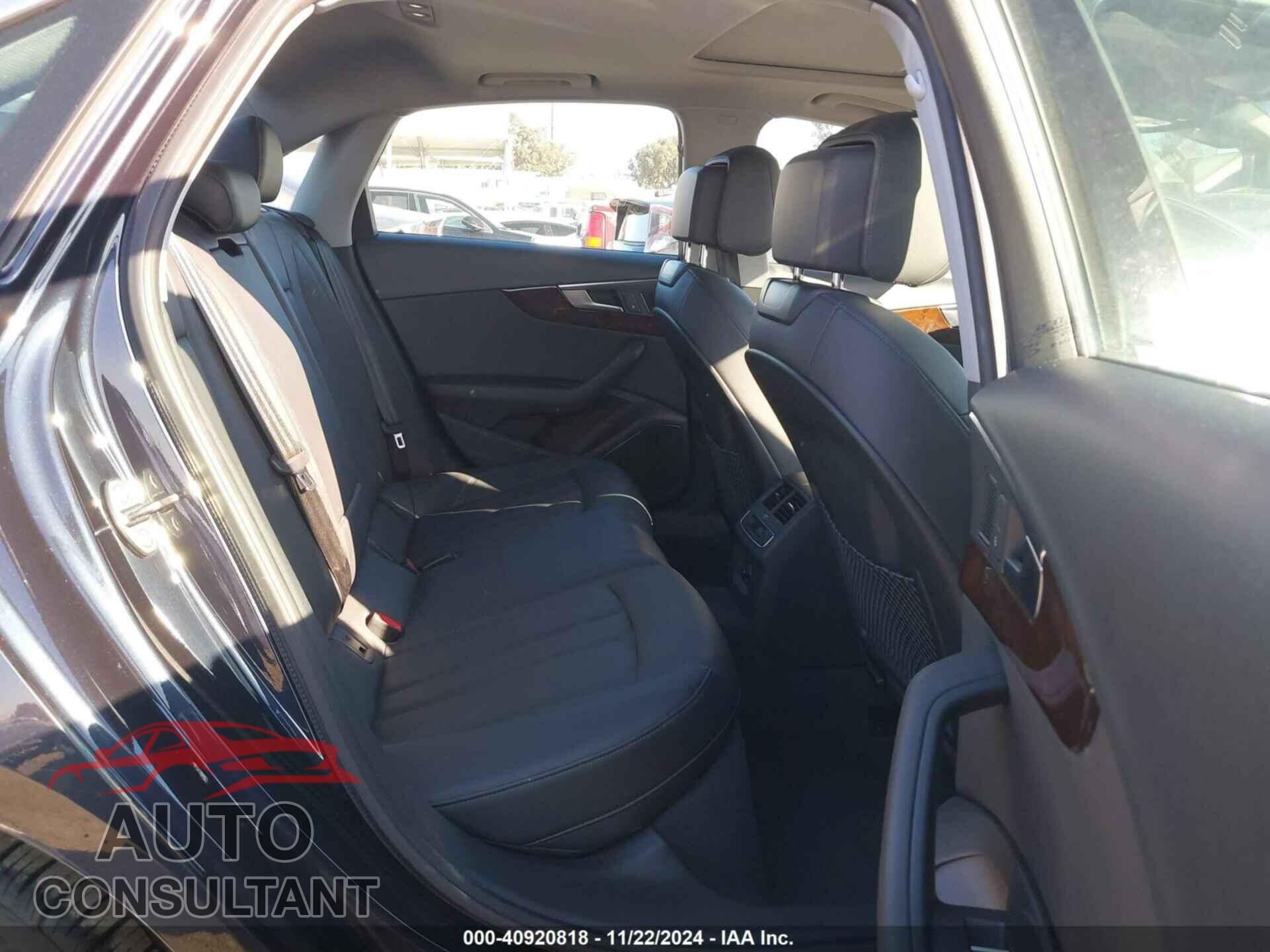 AUDI A4 2018 - WAULMAF41JA090608