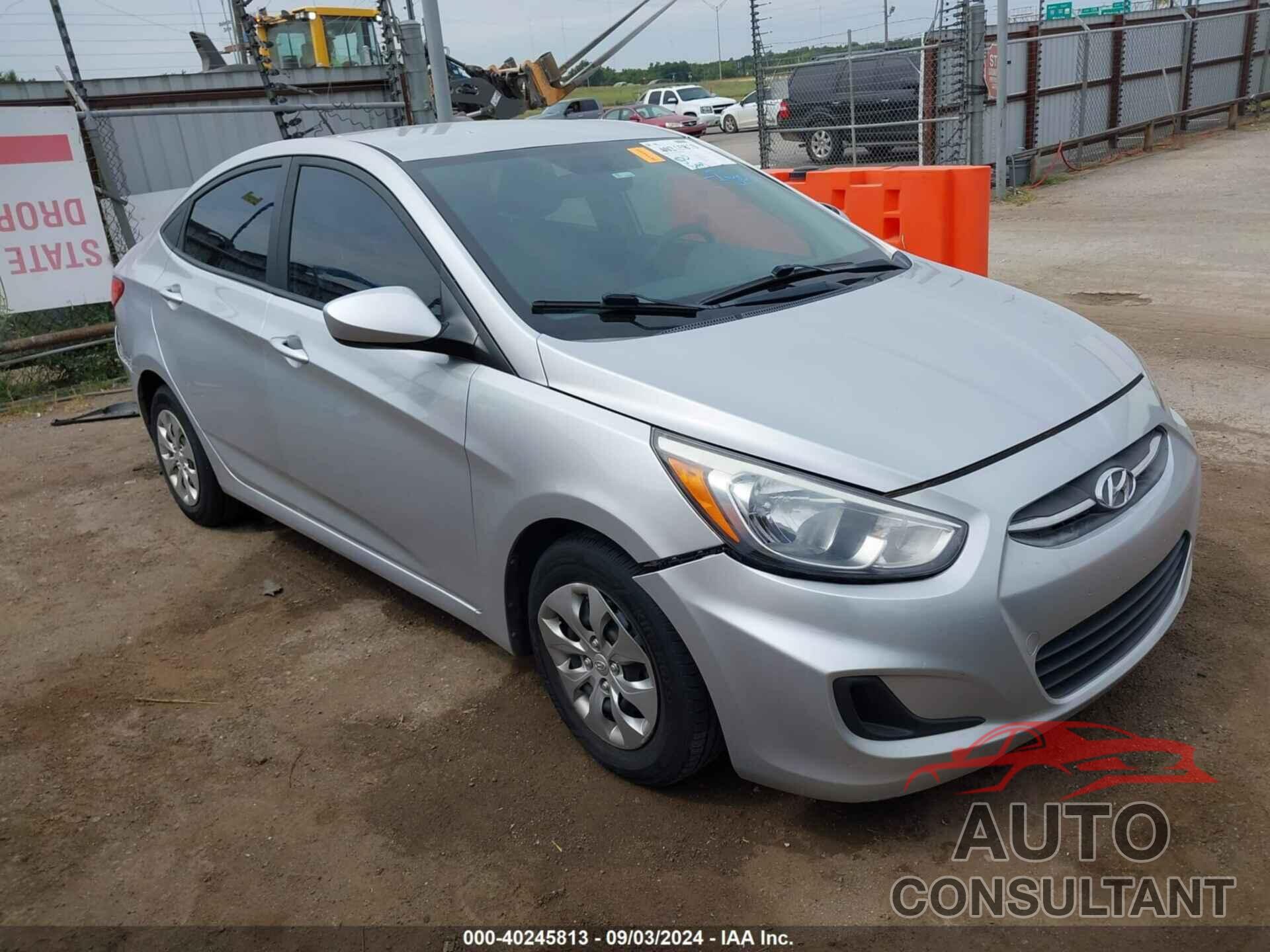 HYUNDAI ACCENT 2016 - KMHCT4AE1GU143575