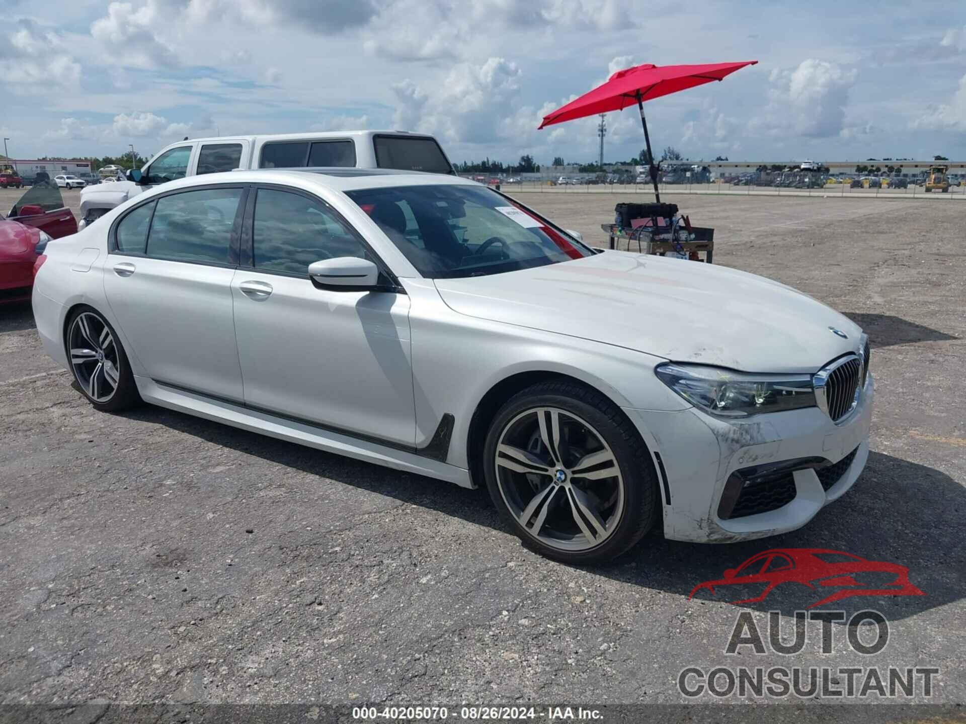 BMW 740I 2019 - WBA7E2C58KB454455