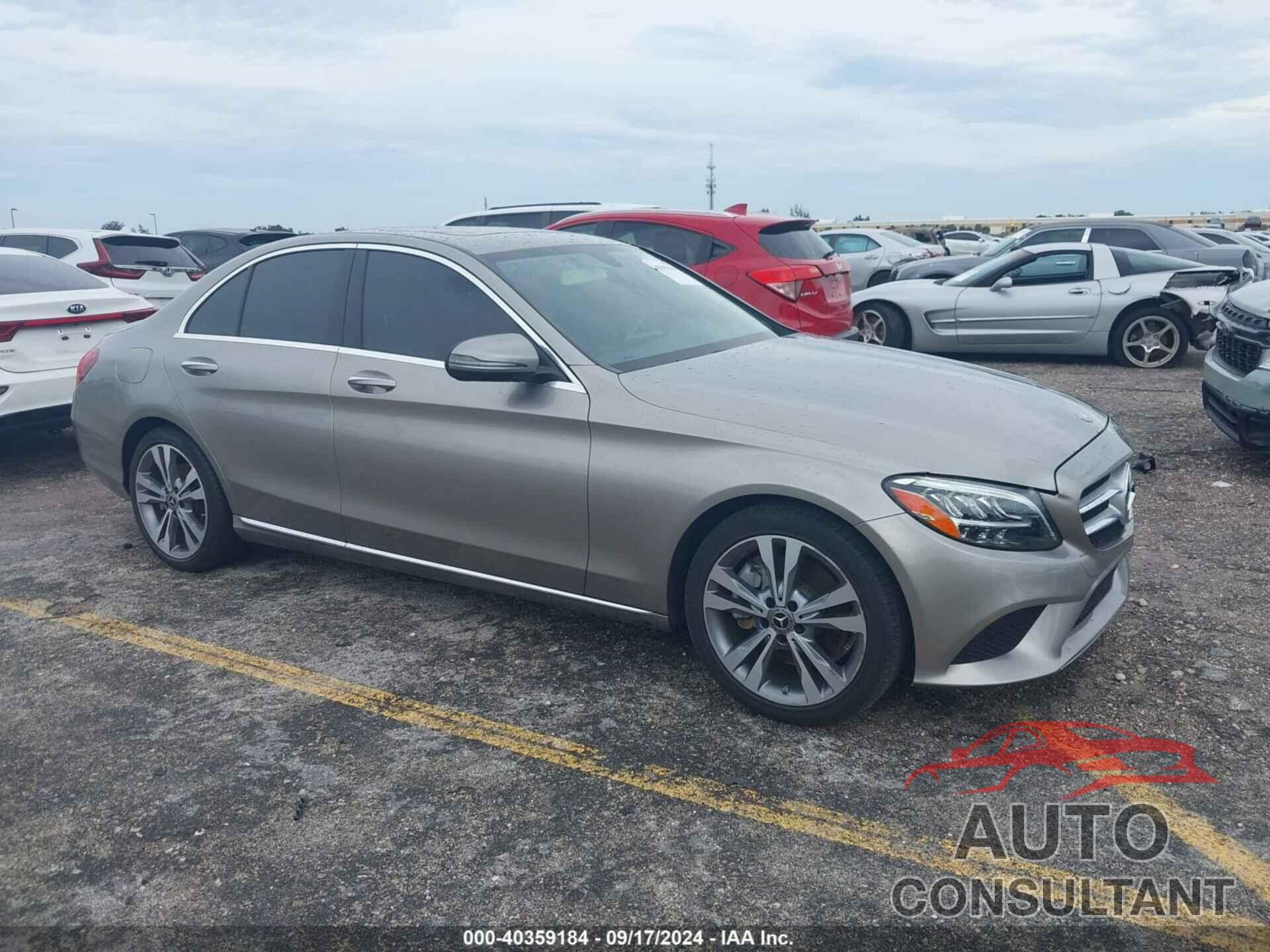 MERCEDES-BENZ C 300 2019 - WDDWF8DB1KR481772