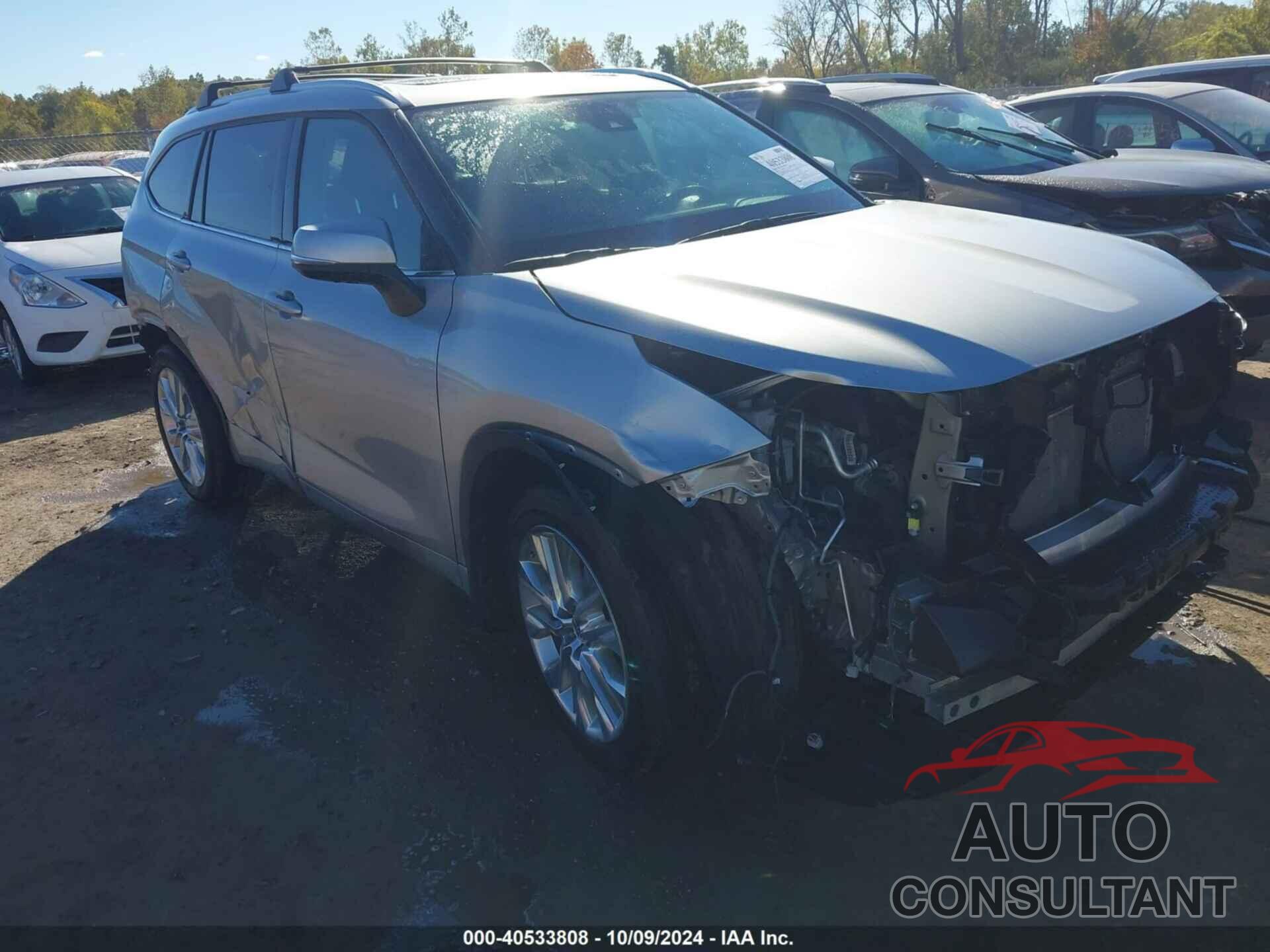 TOYOTA HIGHLANDER 2022 - 5TDDZRBH2NS218590