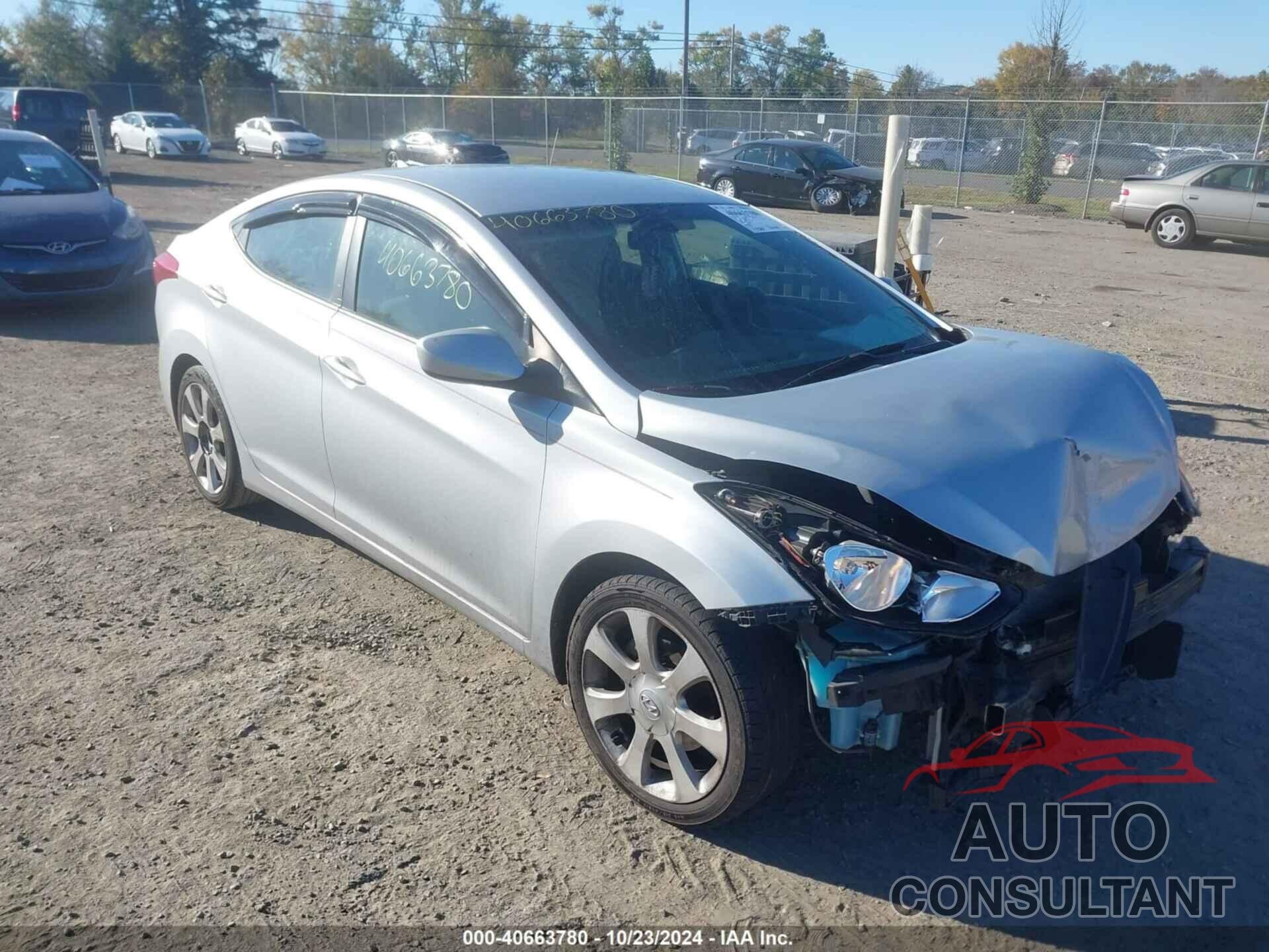 HYUNDAI ELANTRA 2011 - 5NPDH4AE7BH021882