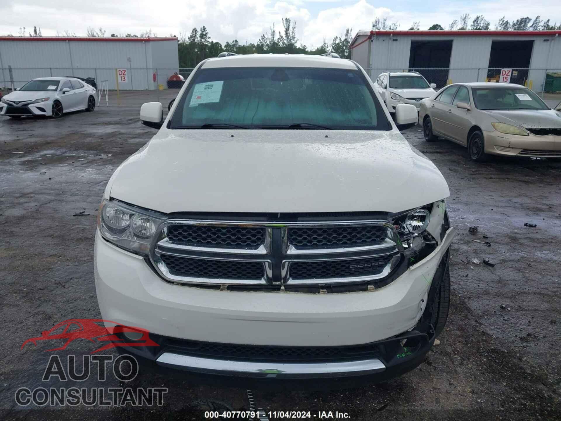 DODGE DURANGO 2012 - 1C4RDHDG1CC204729