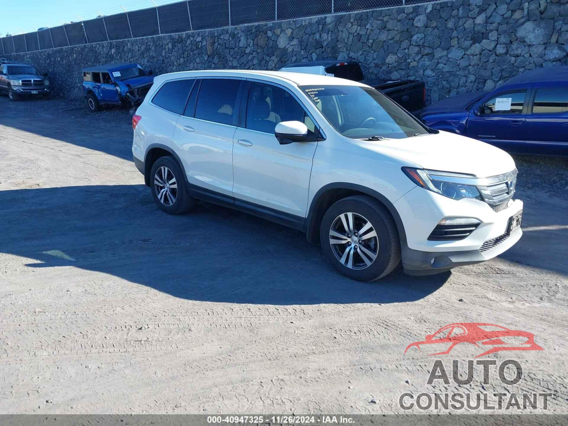 HONDA PILOT 2016 - 5FNYF5H32GB019433