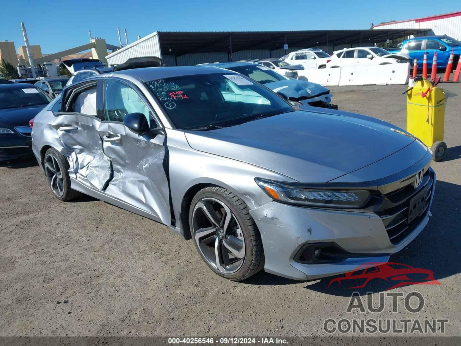 HONDA ACCORD 2022 - 1HGCV1F32NA009761