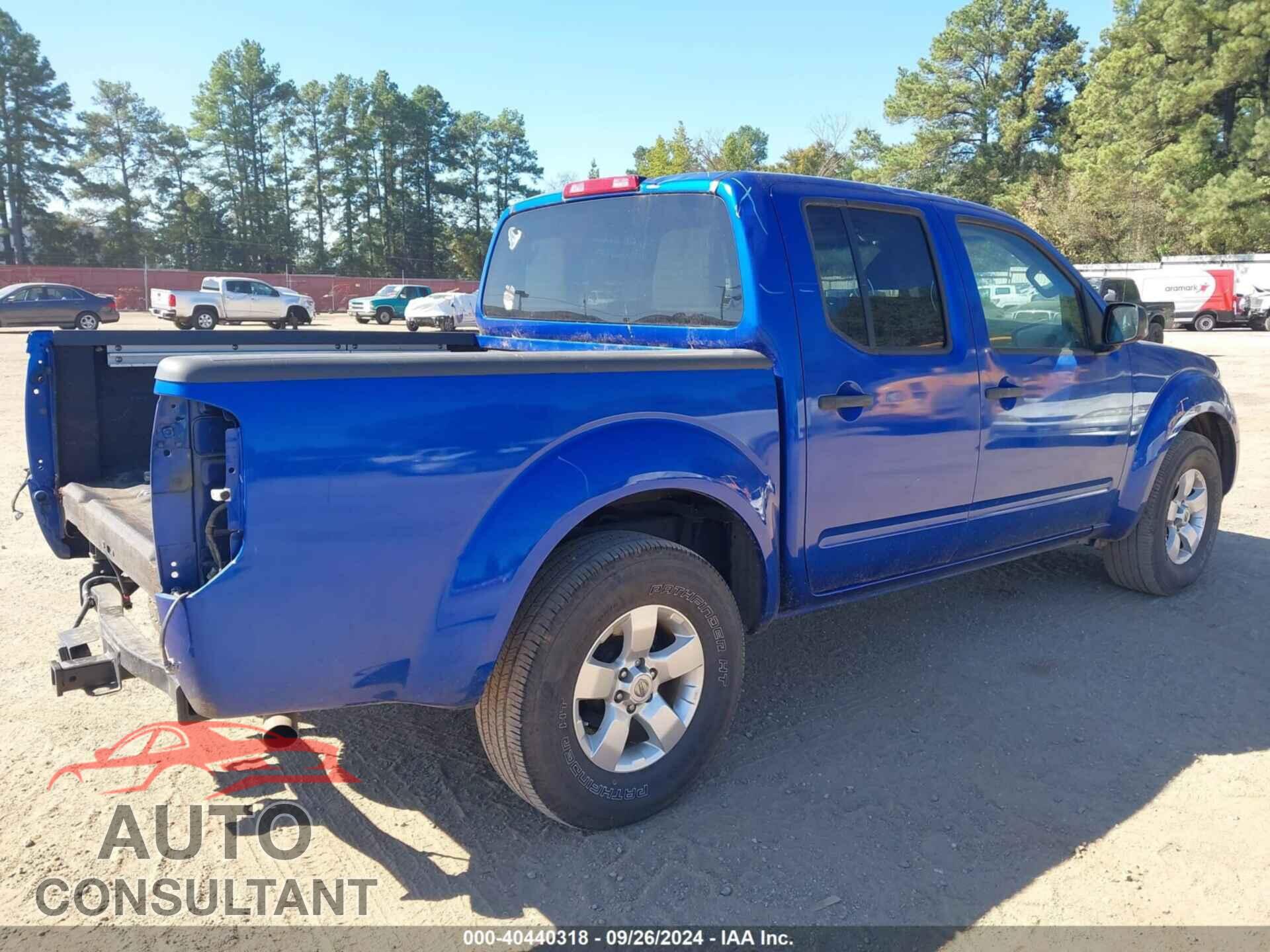 NISSAN FRONTIER 2012 - 1N6AD0ER3CC458129