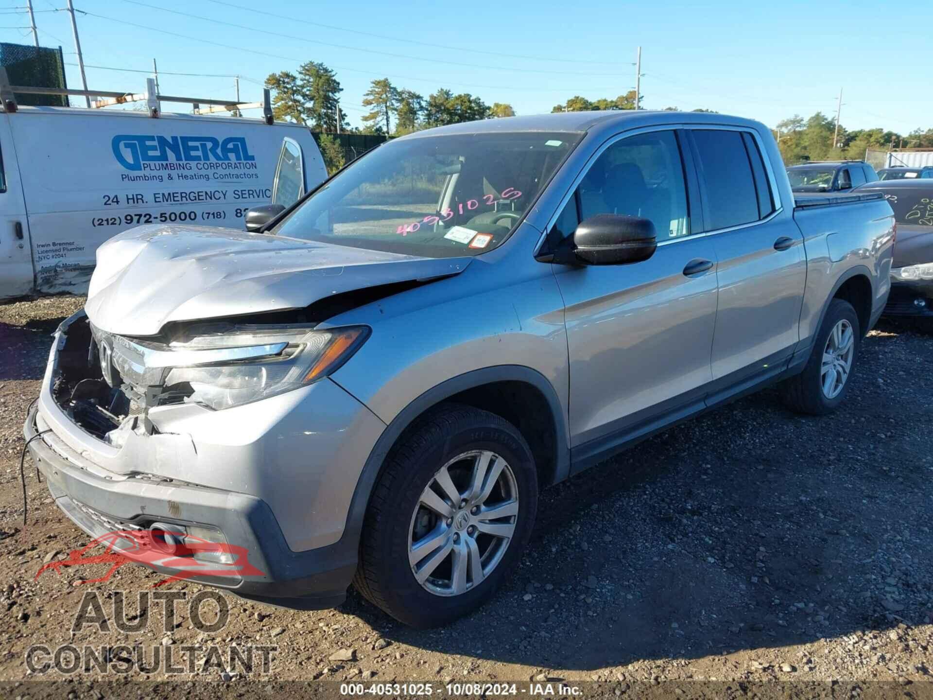 HONDA RIDGELINE 2017 - 5FPYK3F2XHB012040