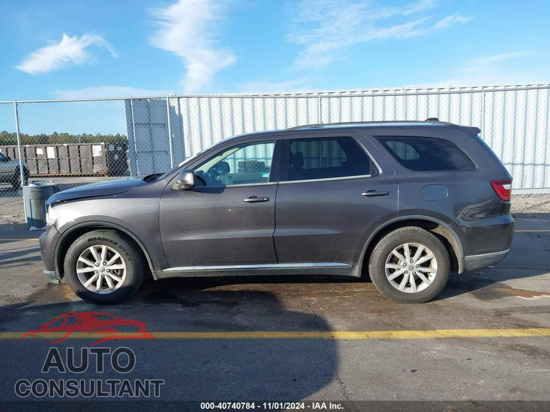 DODGE DURANGO 2015 - 1C4RDHAG9FC185758